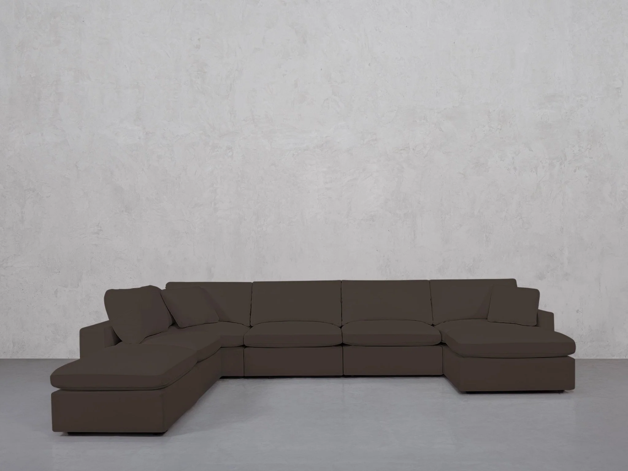 7-Seat Modular Chaise Corner Lounger Sectional (Thin Arm) - Image 71