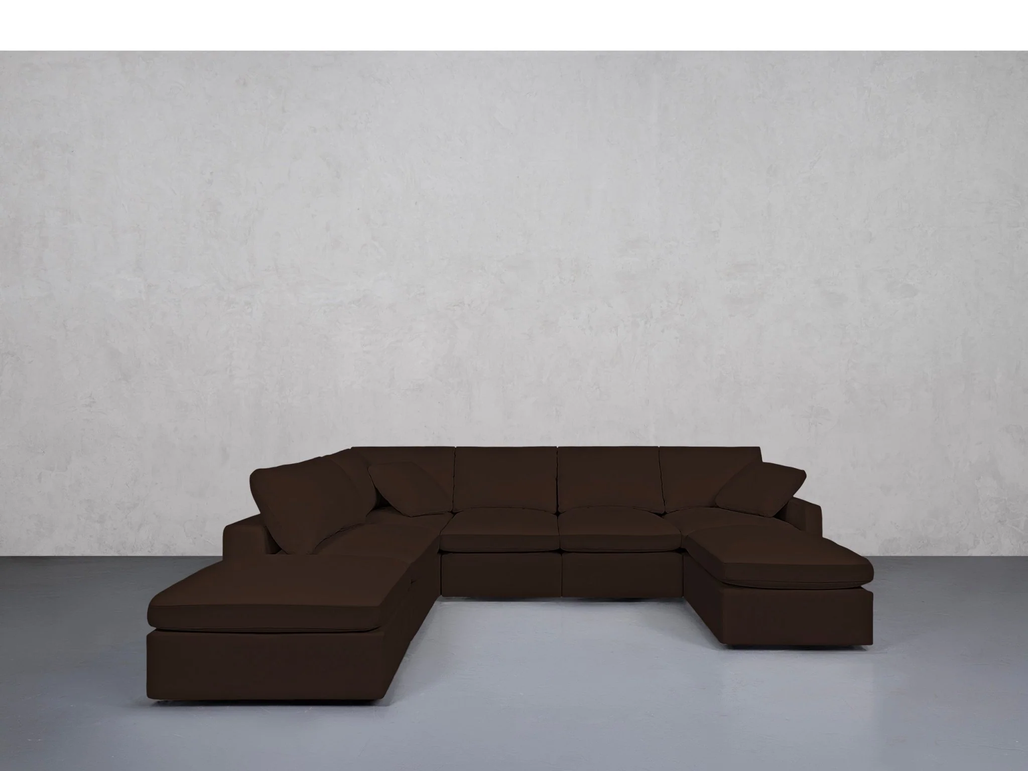 7-Seat Modular Chaise Corner Lounger Sectional (Thin Arm) - Image 81