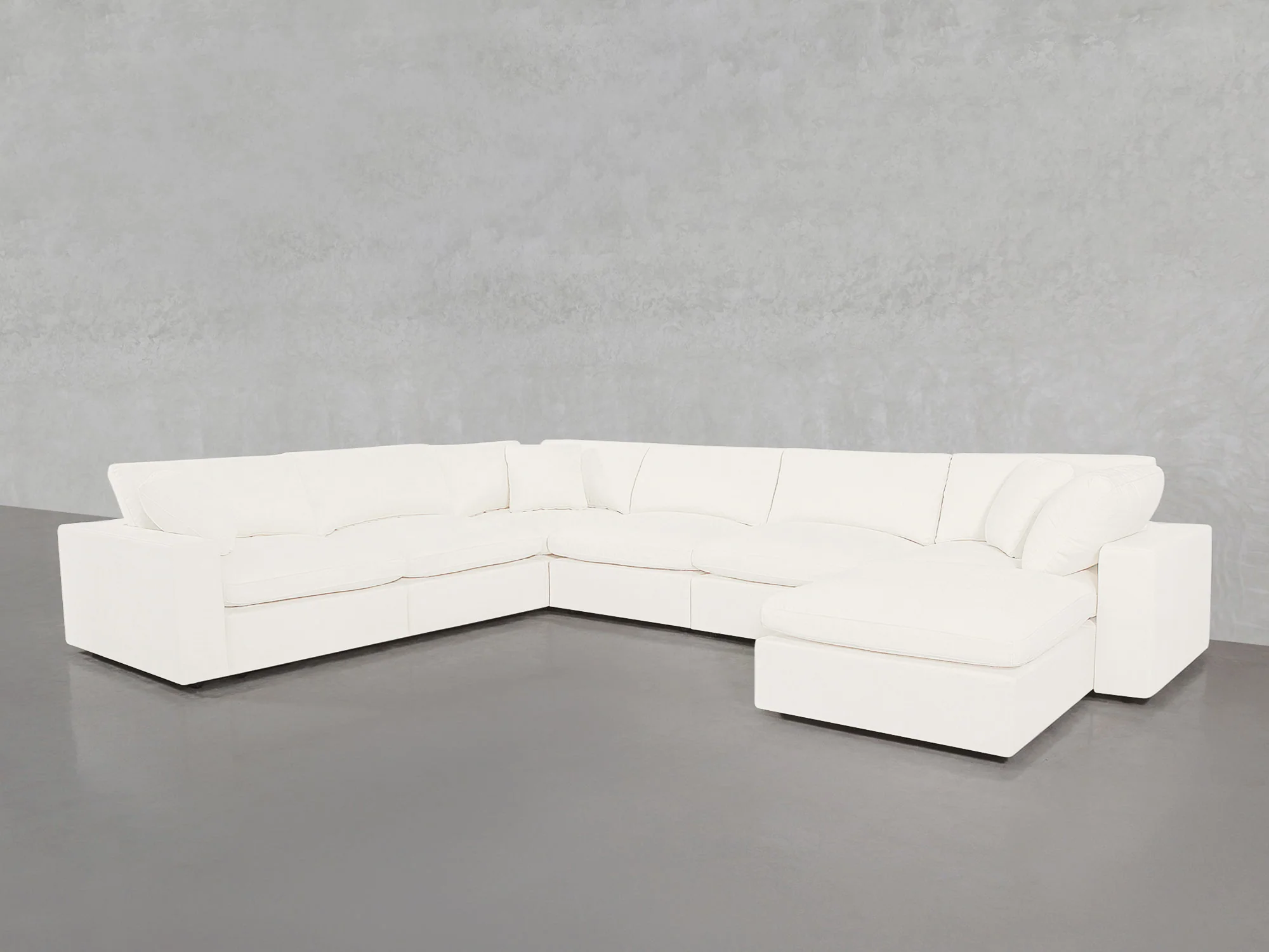 7-Seat Modular Chaise Corner Sectional - Image 106