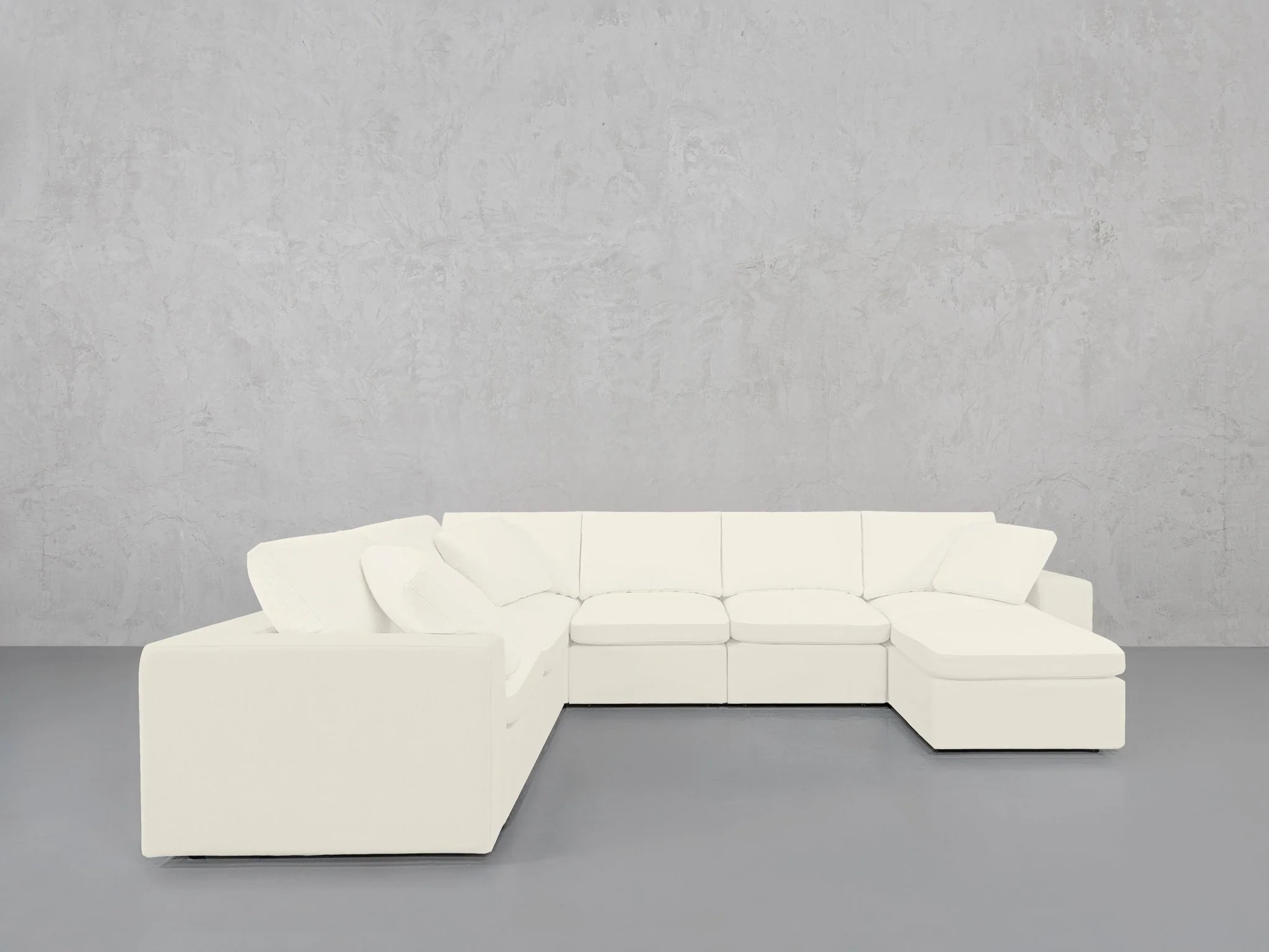 7-Seat Modular Chaise Corner Sectional - Image 108