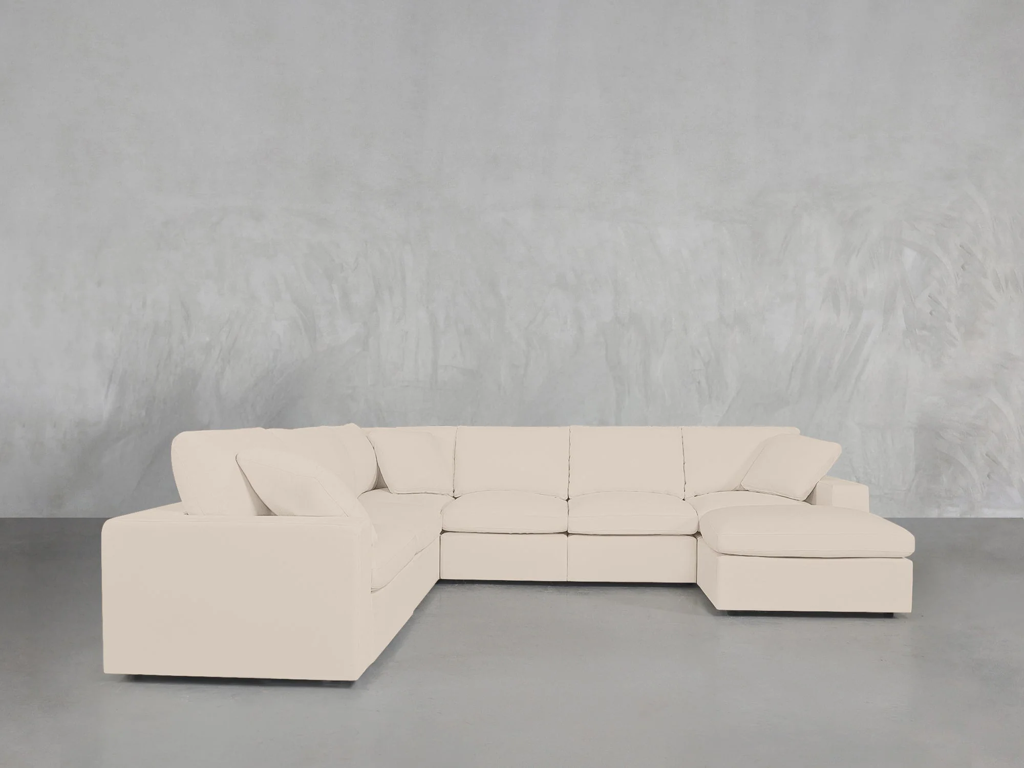7-Seat Modular Chaise Corner Sectional - Image 117