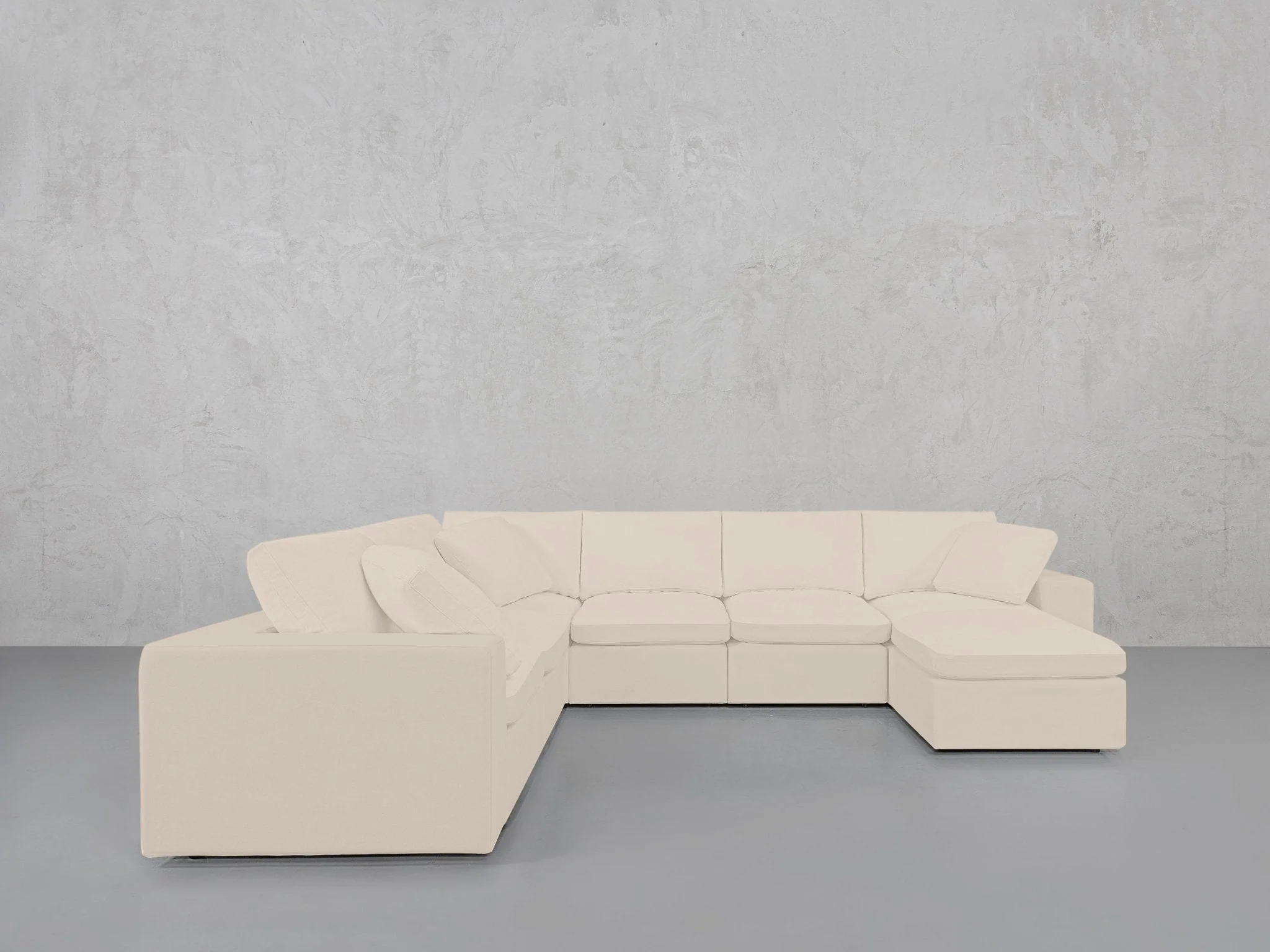 7-Seat Modular Chaise Corner Sectional - Image 119