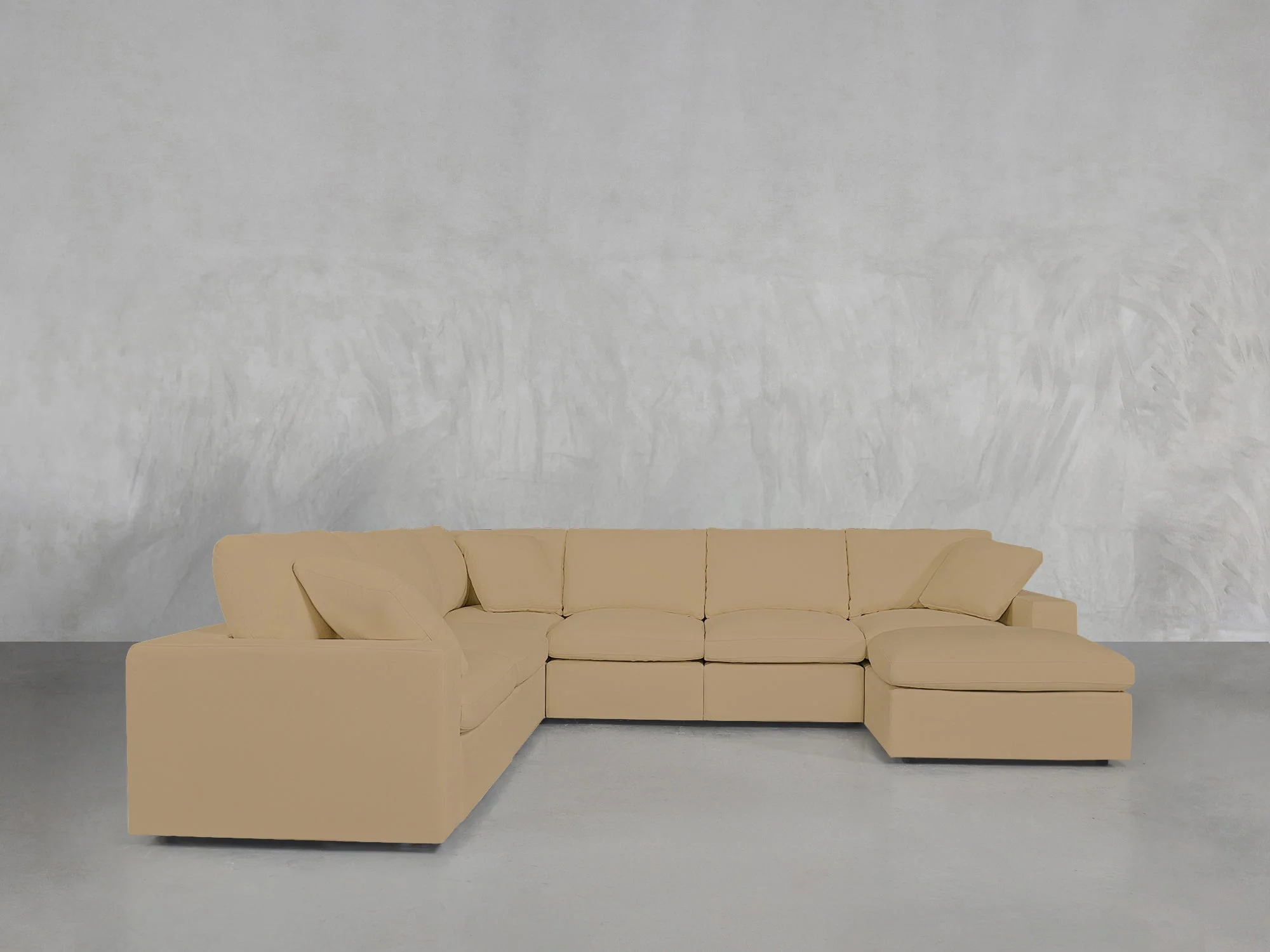 7-Seat Modular Chaise Corner Sectional - Image 129