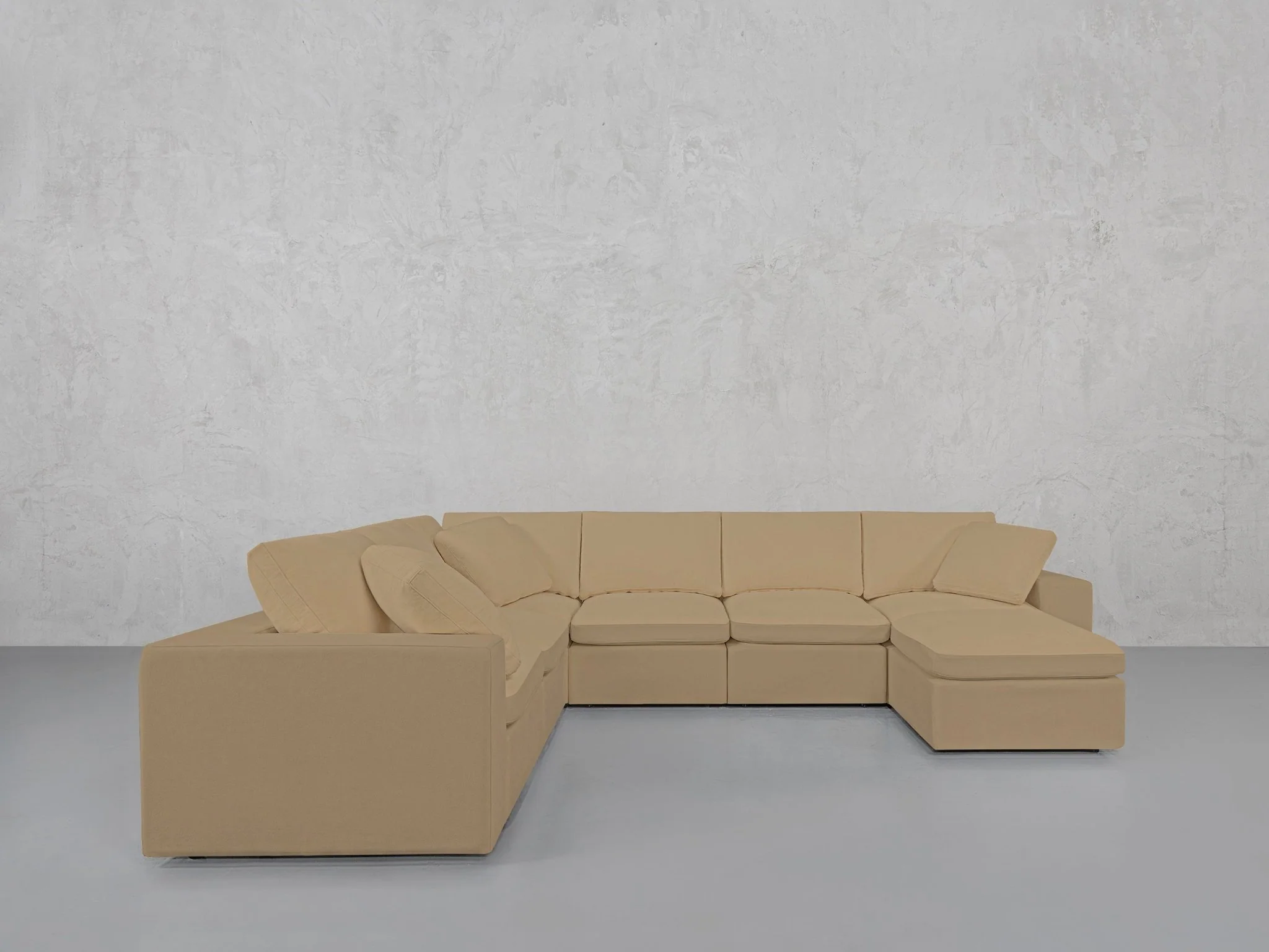 7-Seat Modular Chaise Corner Sectional - Image 130