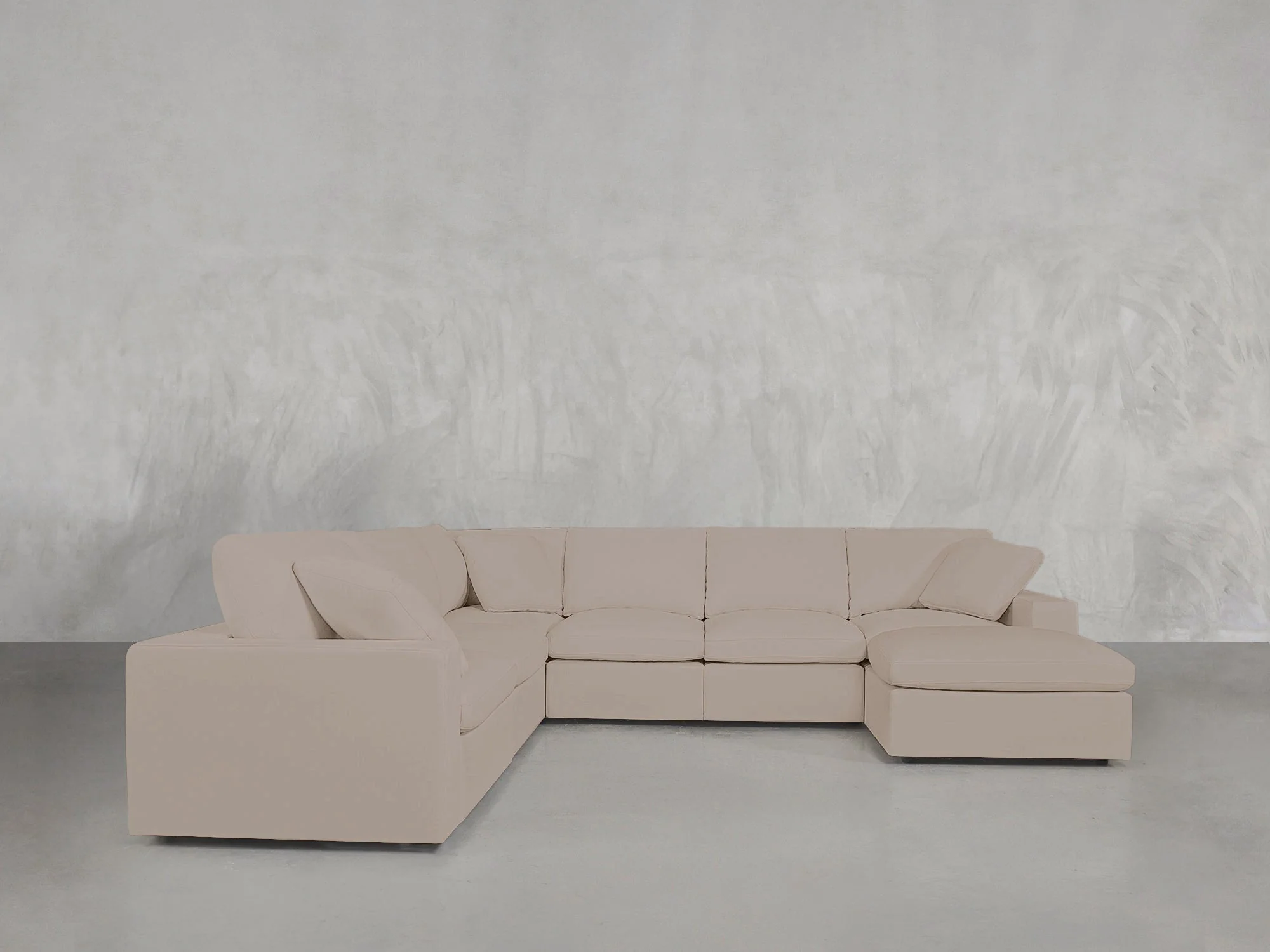 7-Seat Modular Chaise Corner Sectional - Image 136