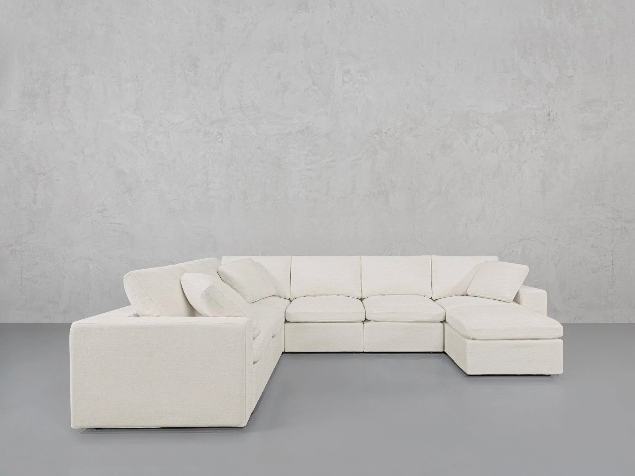 7-Seat Modular Chaise Corner Sectional - Image 14