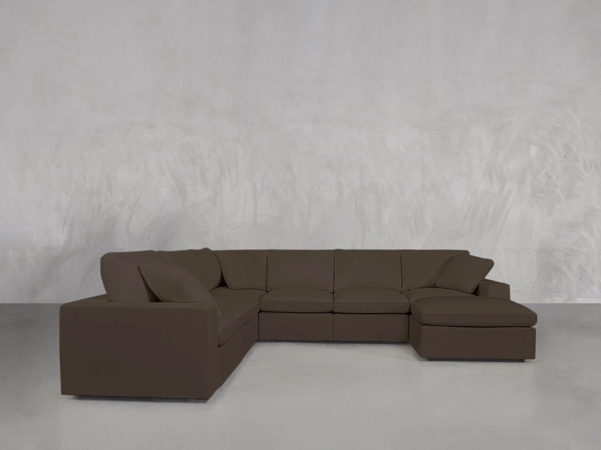 7-Seat Modular Chaise Corner Sectional - Image 148