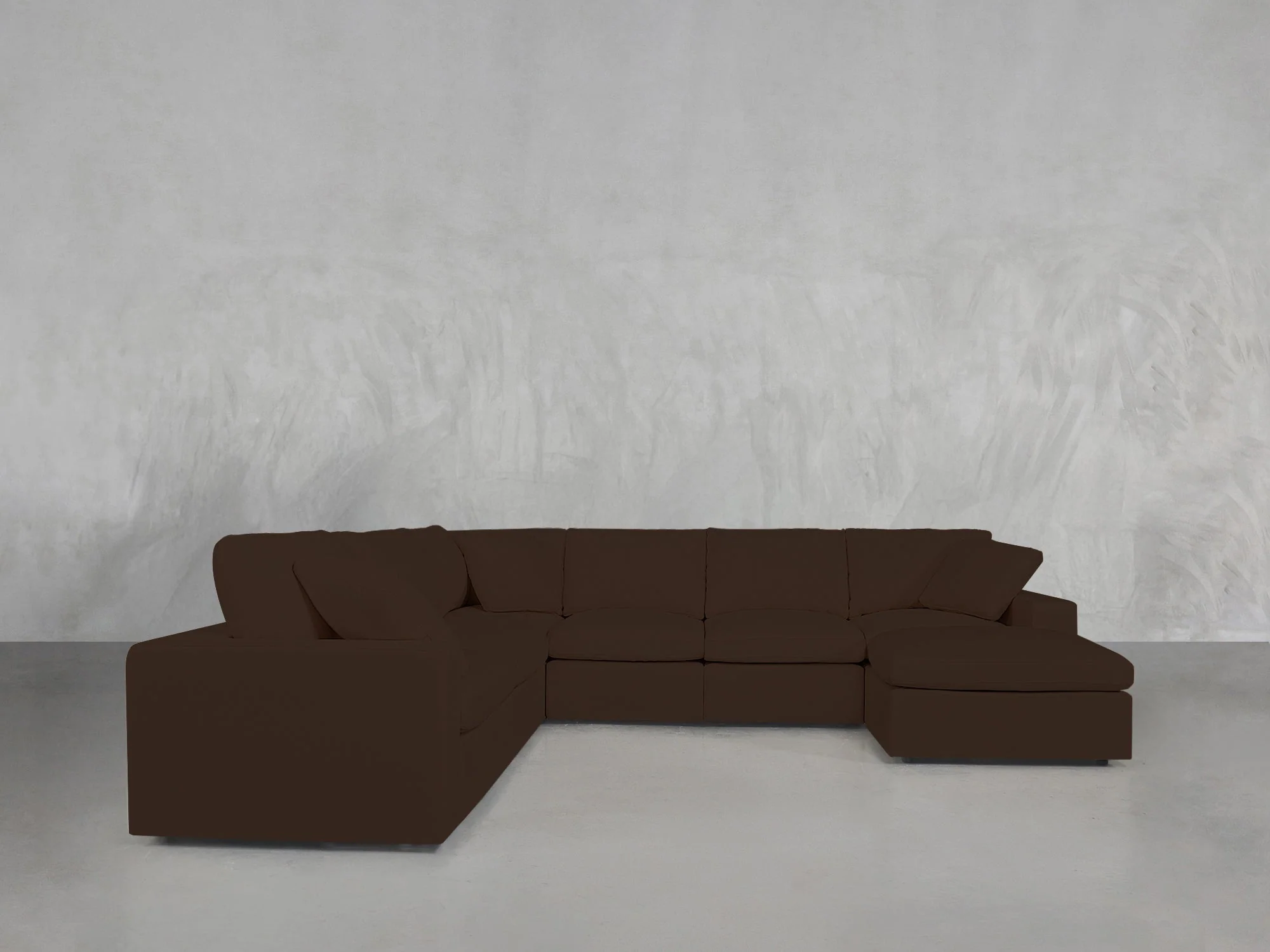 7-Seat Modular Chaise Corner Sectional - Image 162