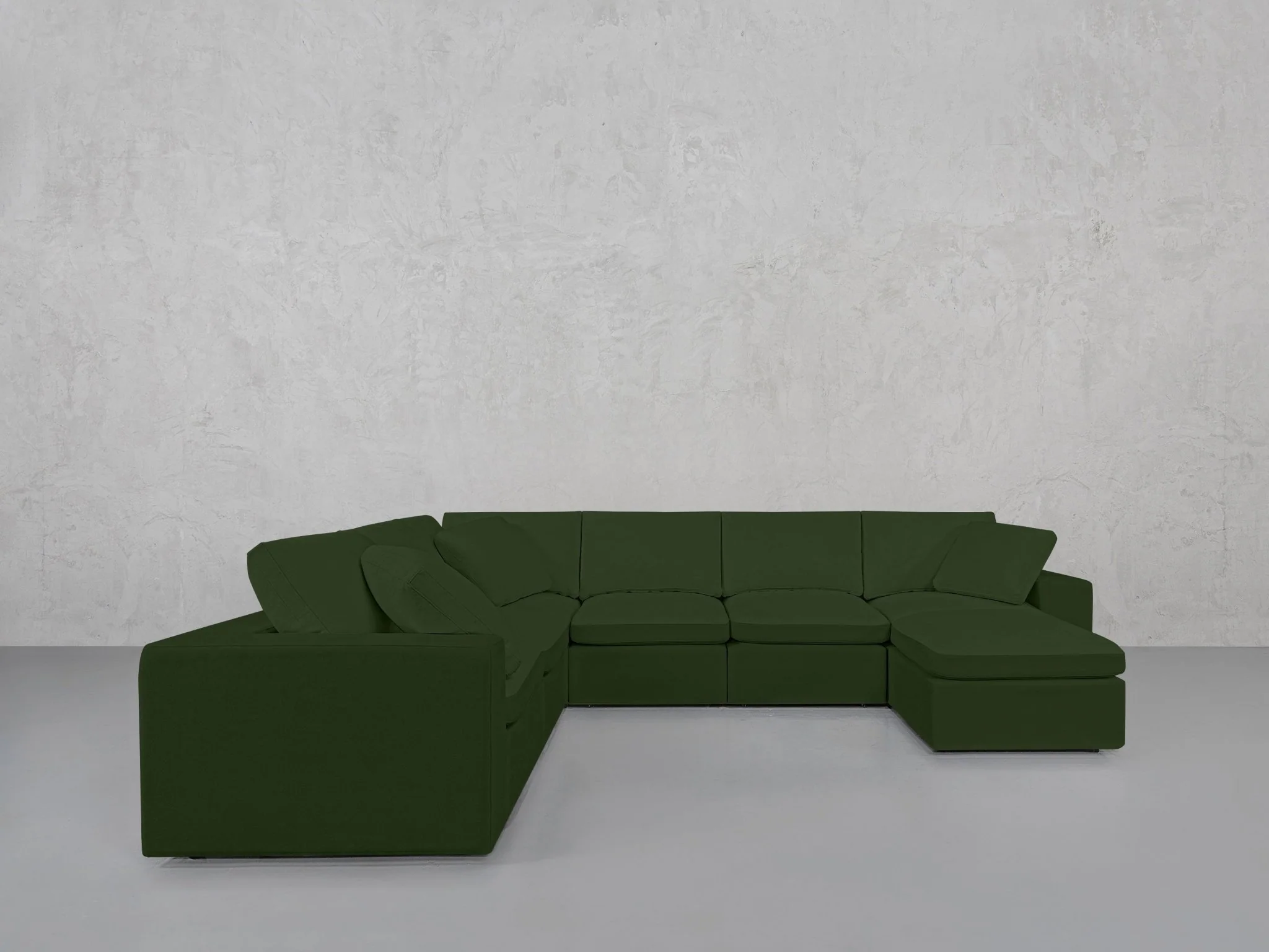 7-Seat Modular Chaise Corner Sectional - Image 174