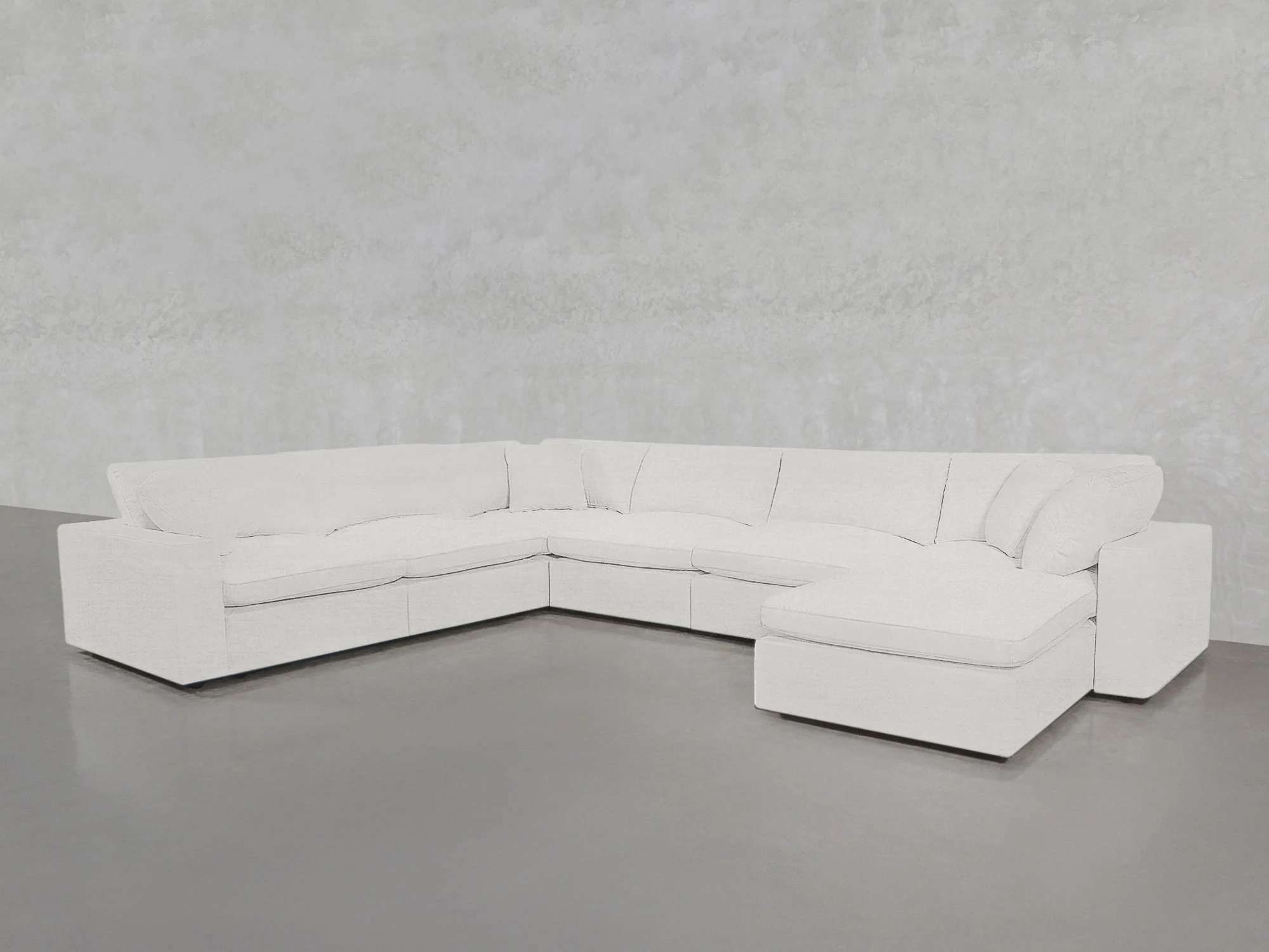 7-Seat Modular Chaise Corner Sectional - Image 194