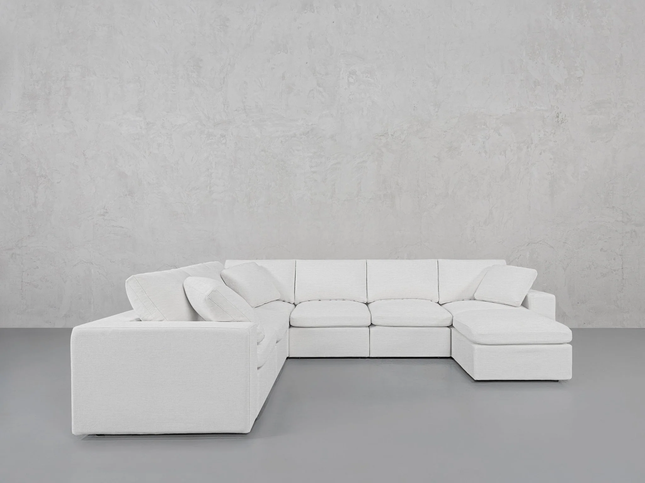 7-Seat Modular Chaise Corner Sectional - Image 196
