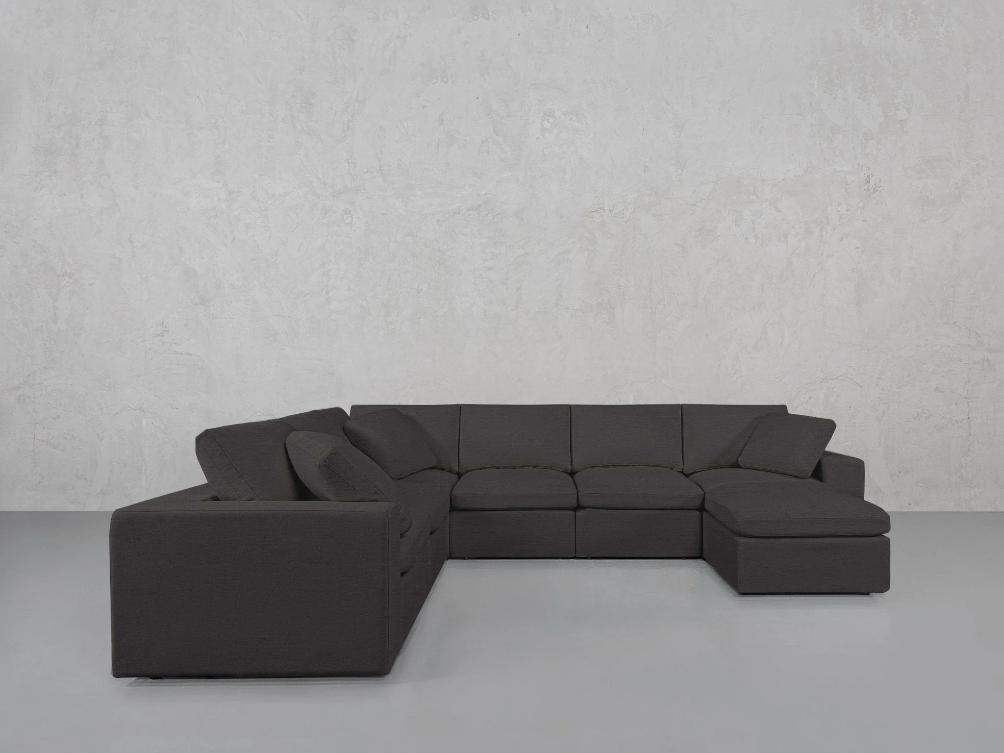 7-Seat Modular Chaise Corner Sectional - Image 207