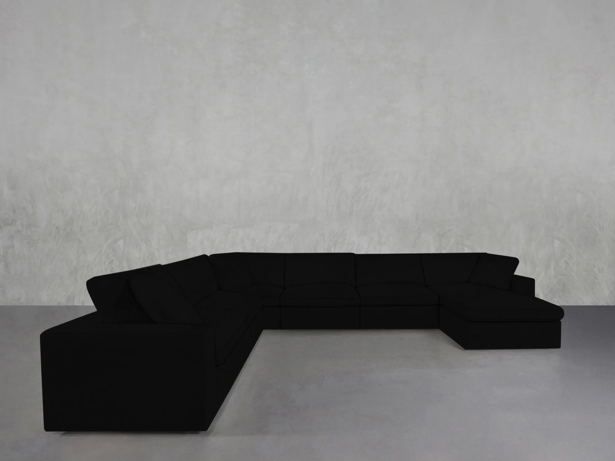 7-Seat Modular Chaise Corner Sectional - Image 215