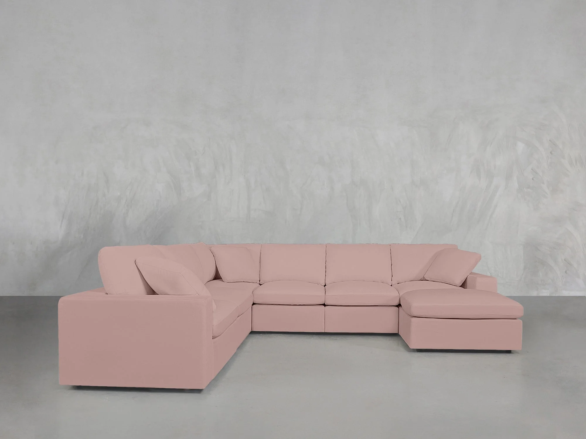 7-Seat Modular Chaise Corner Sectional - Image 239
