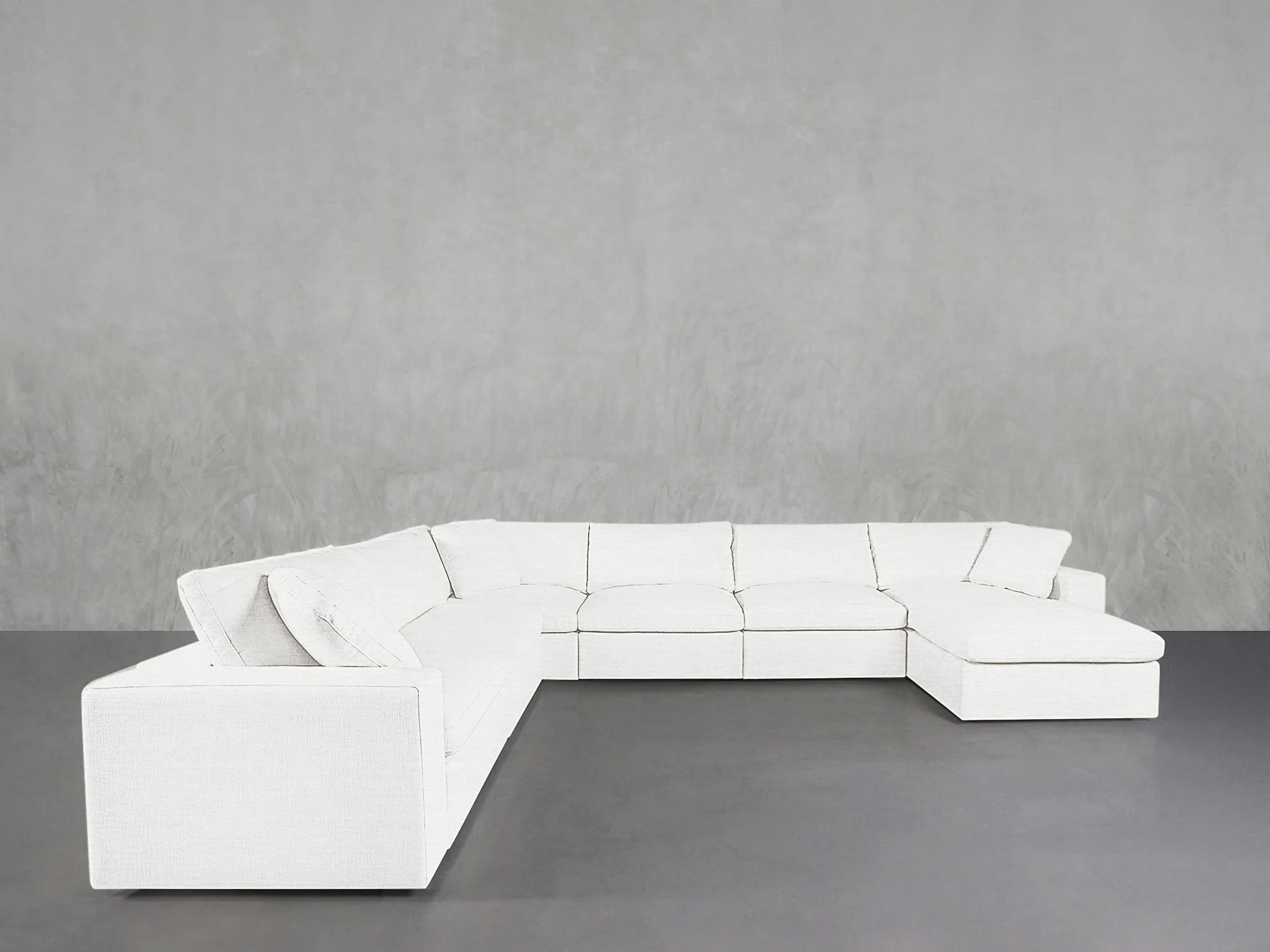 7-Seat Modular Chaise Corner Sectional - Image 42