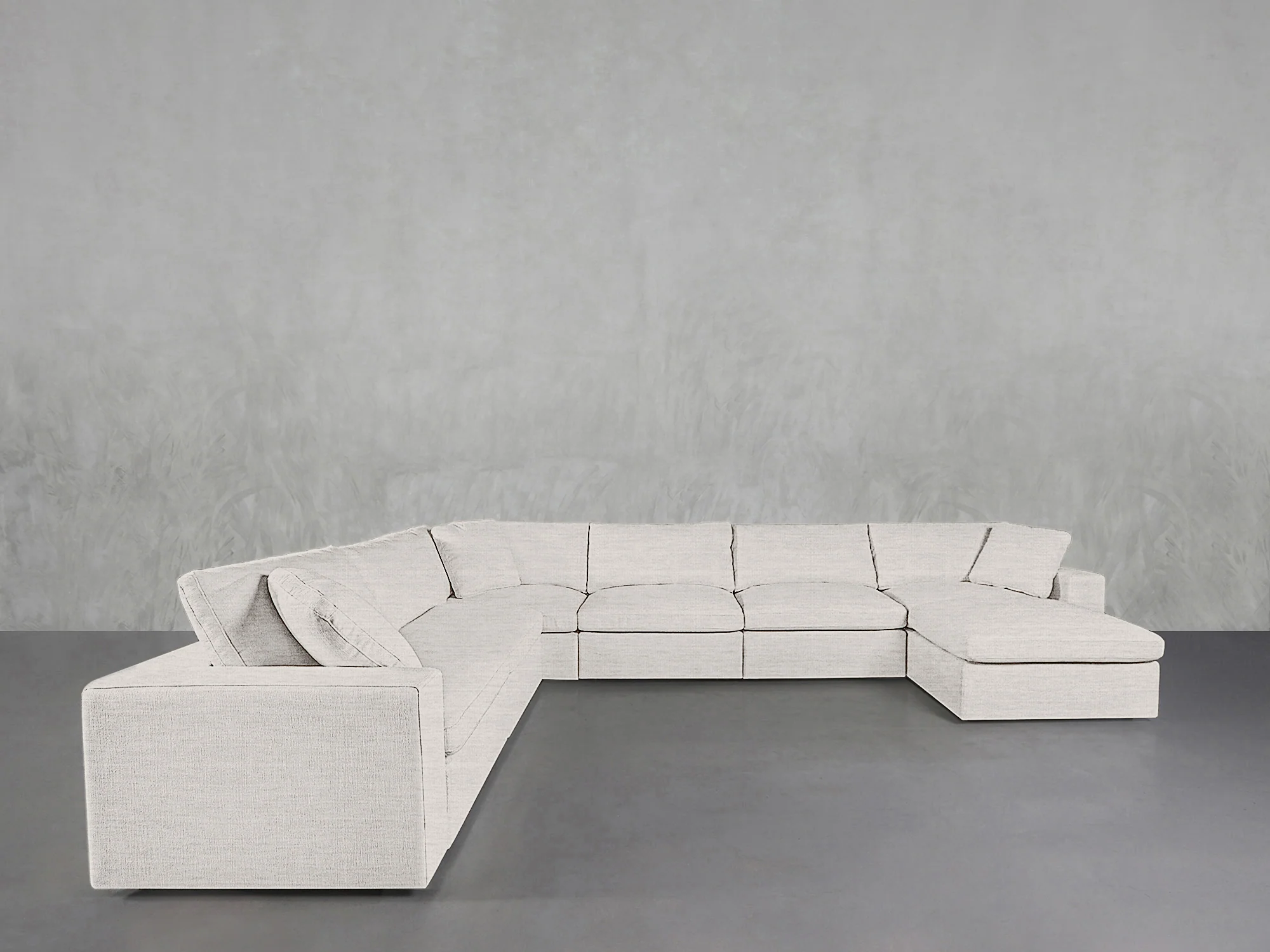 7-Seat Modular Chaise Corner Sectional - Image 53