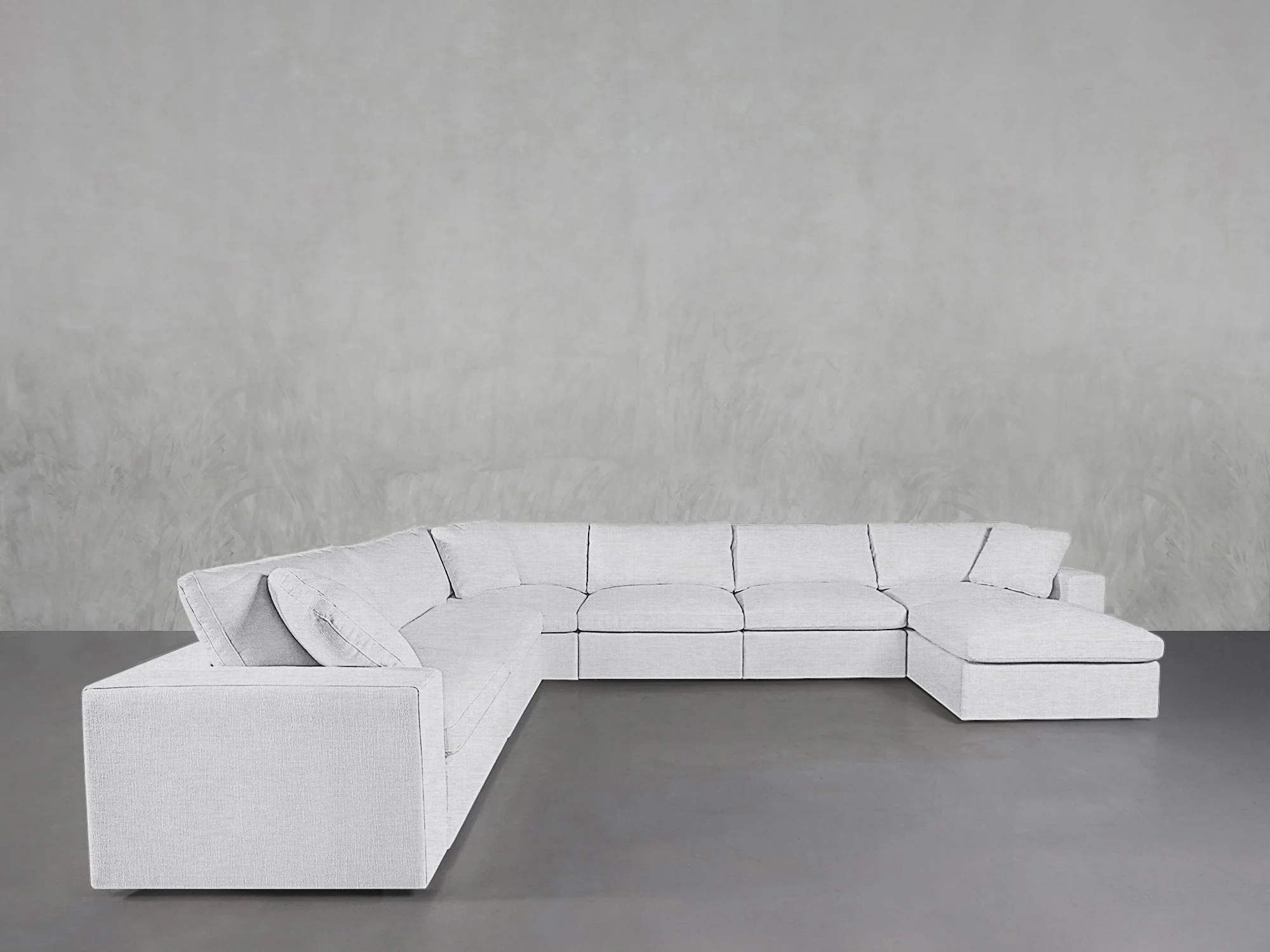 7-Seat Modular Chaise Corner Sectional - Image 62