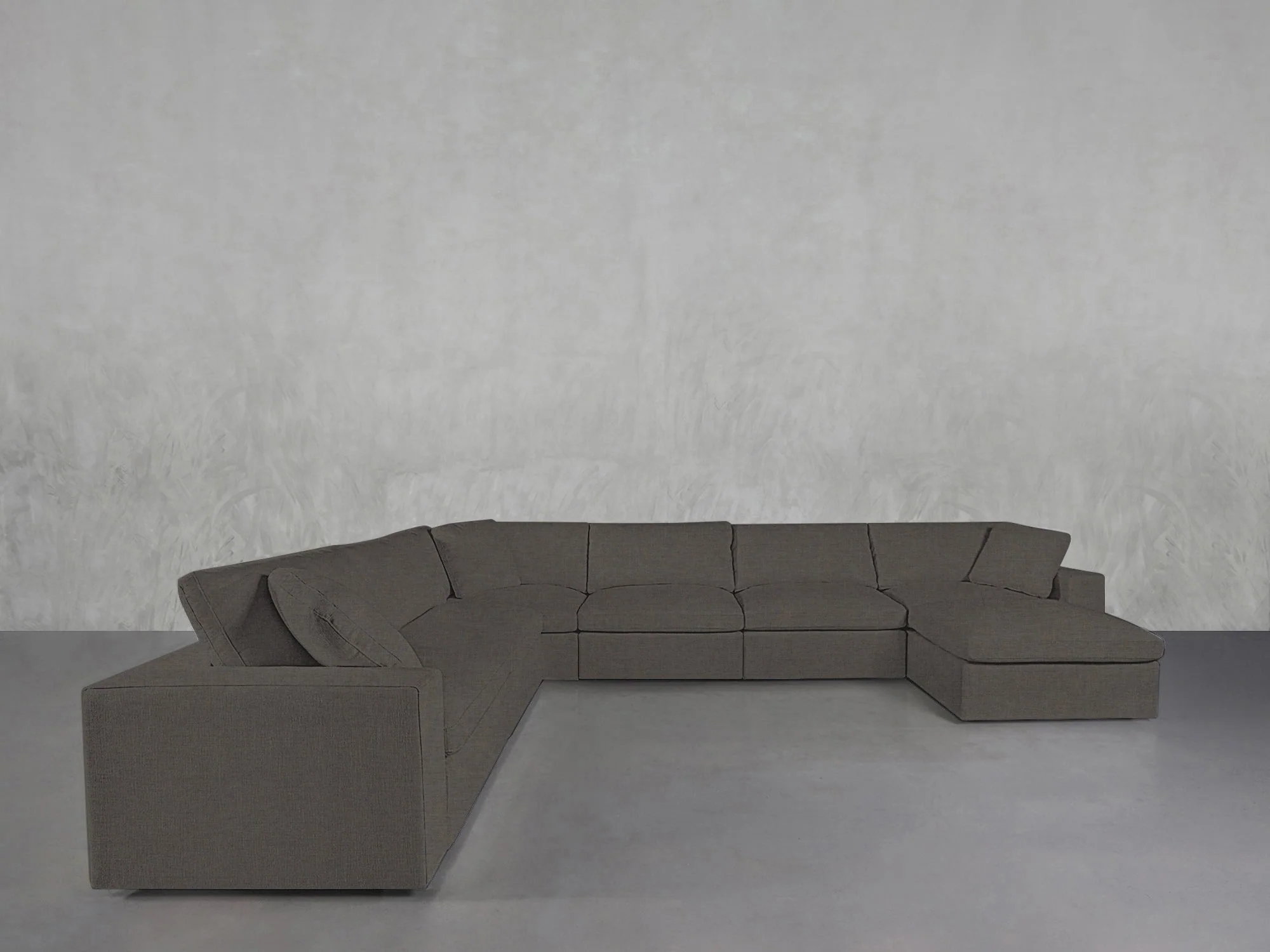 7-Seat Modular Chaise Corner Sectional - Image 83