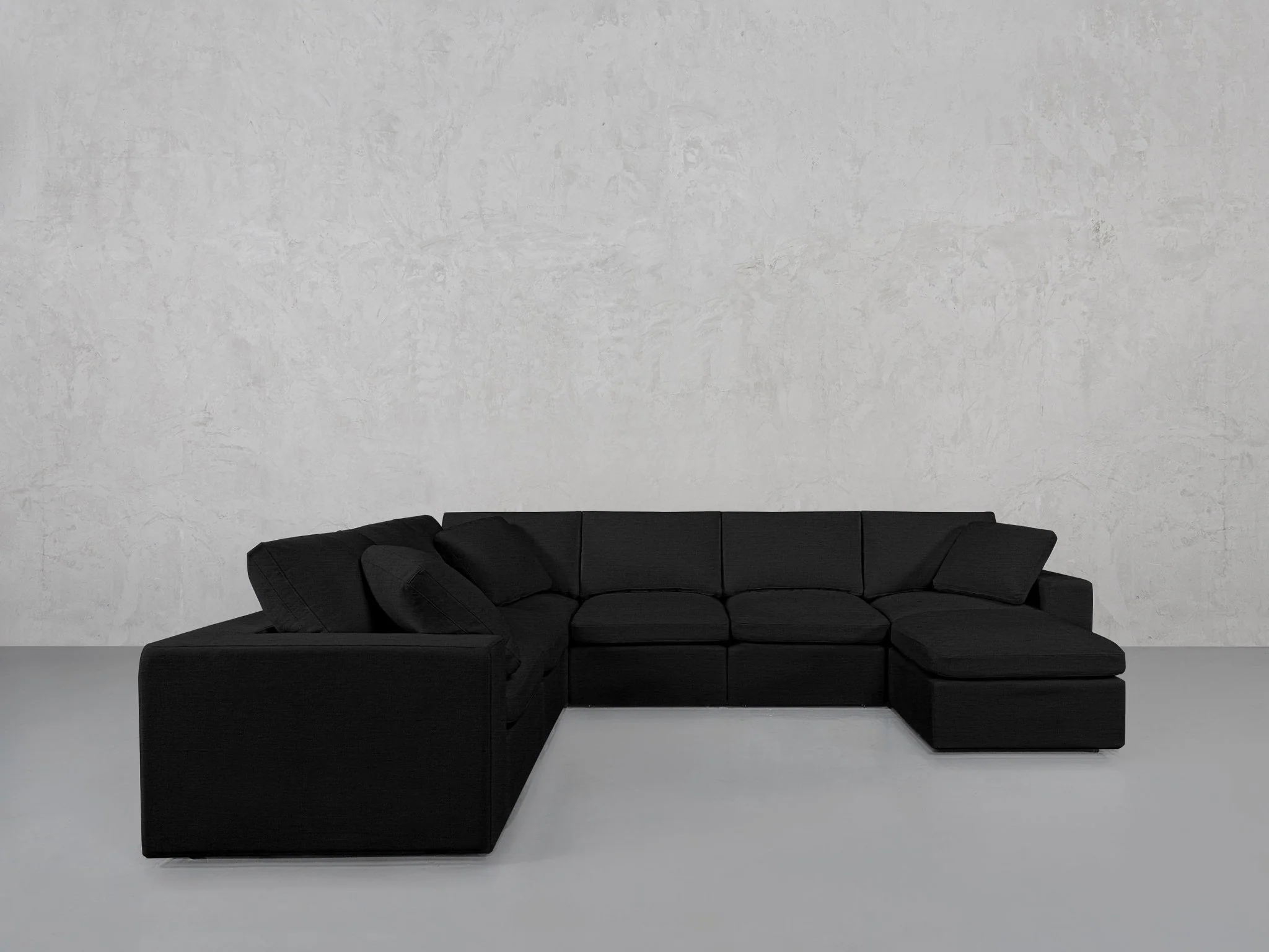 7-Seat Modular Chaise Corner Sectional - Image 97