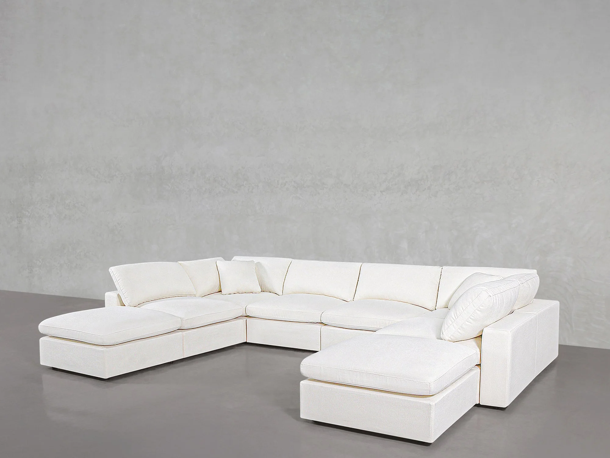 8-Seat Modular Double Lounger U-Sectional - Image 12