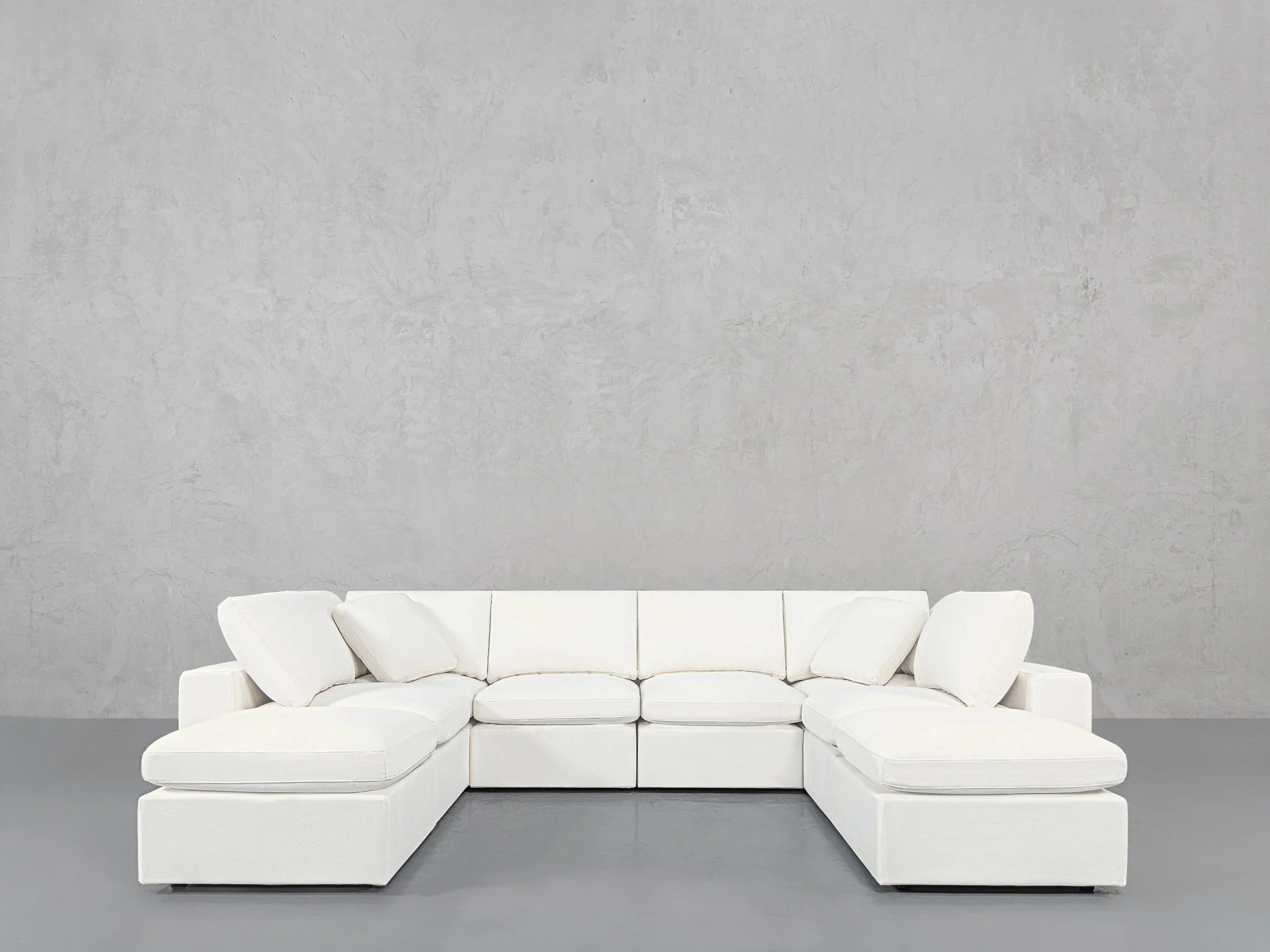 8-Seat Modular Double Lounger U-Sectional - Image 14