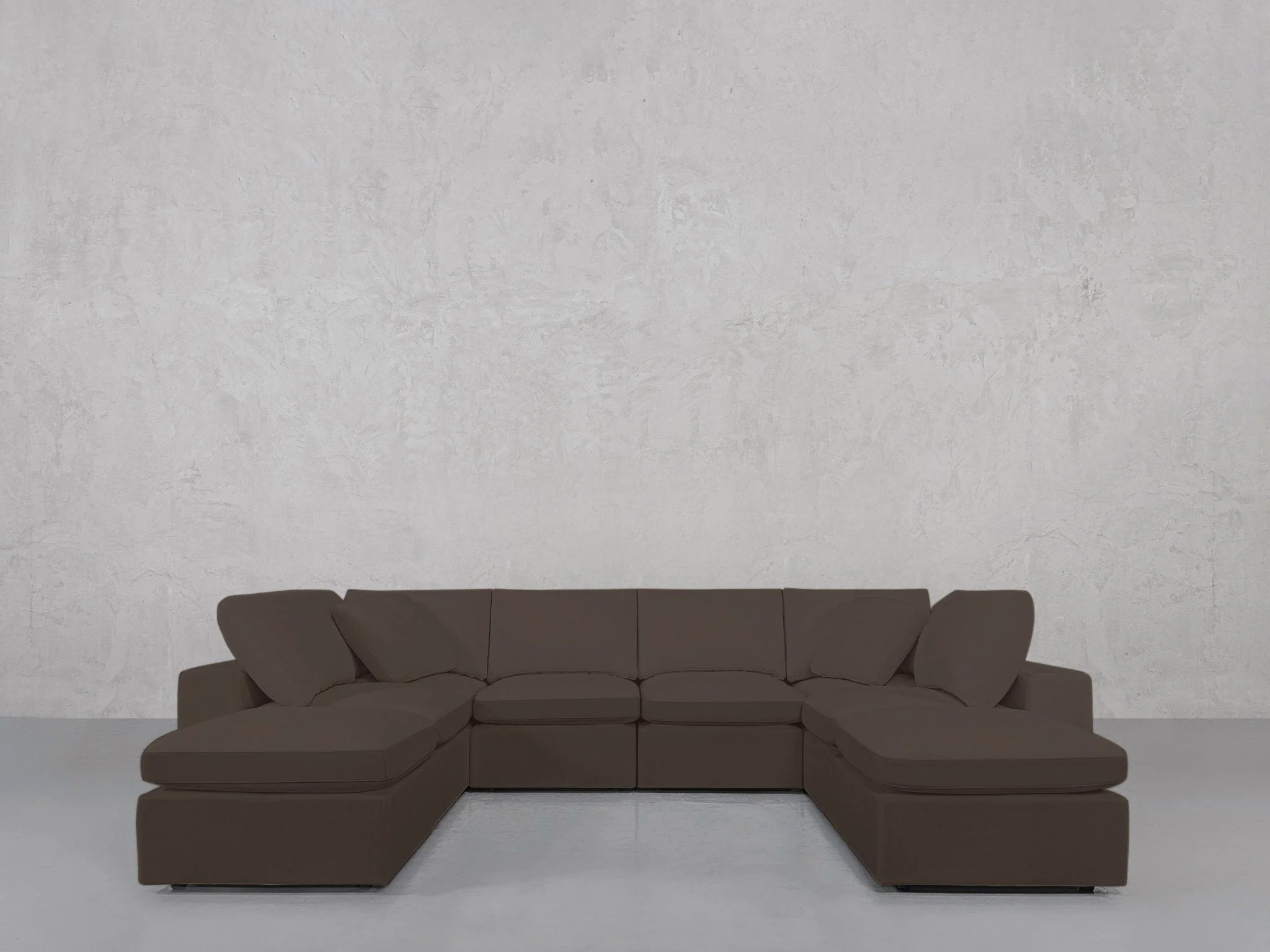8-Seat Modular Double Lounger U-Sectional - Image 152