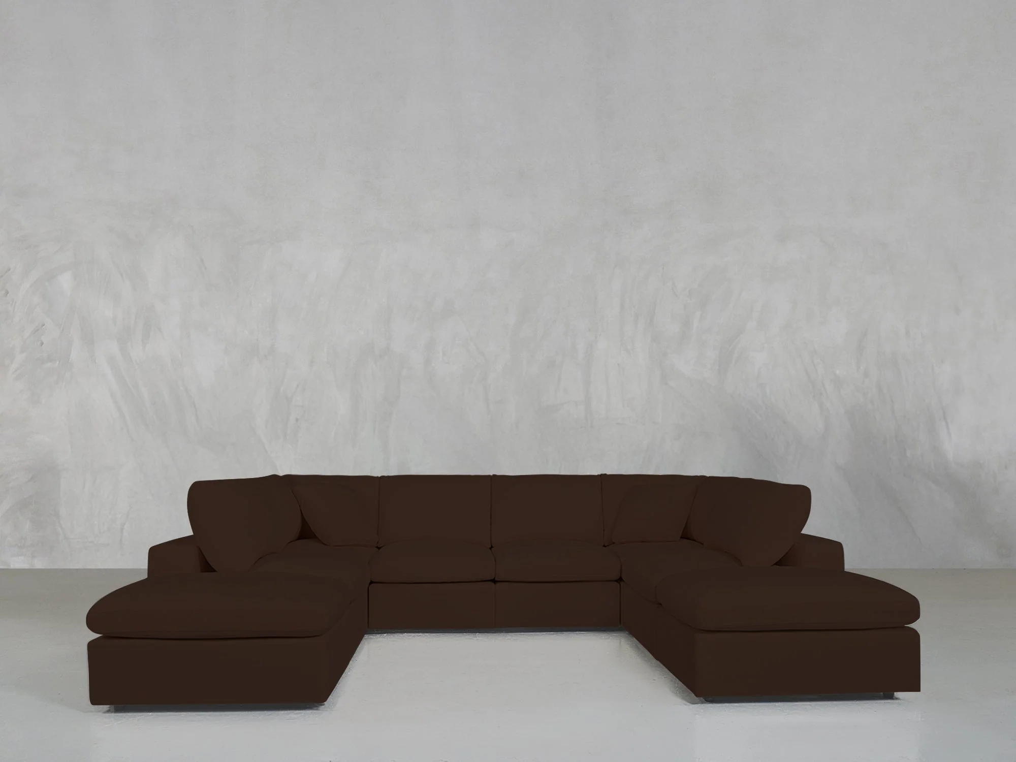 8-Seat Modular Double Lounger U-Sectional - Image 163