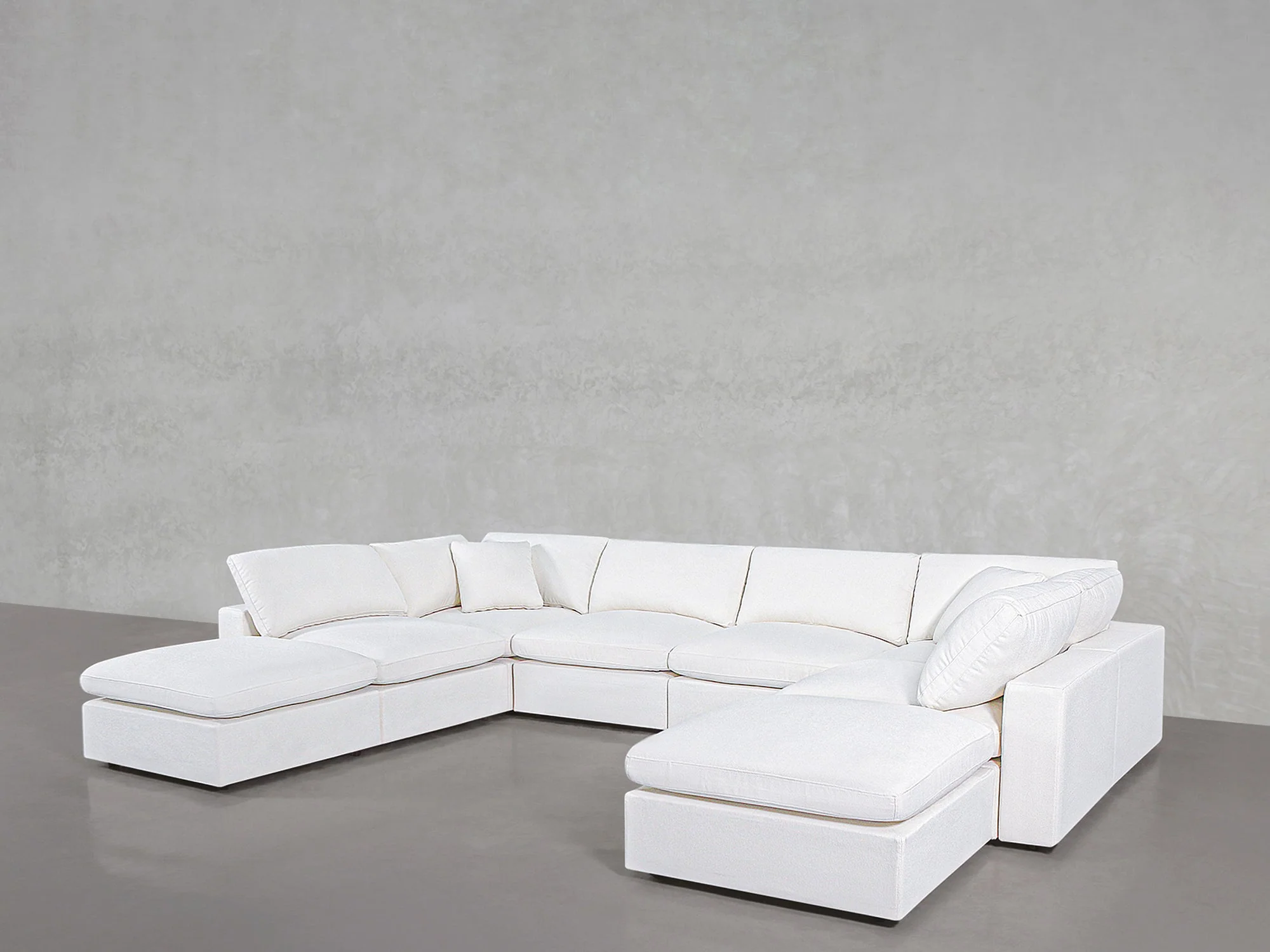 8-Seat Modular Double Lounger U-Sectional - Image 2