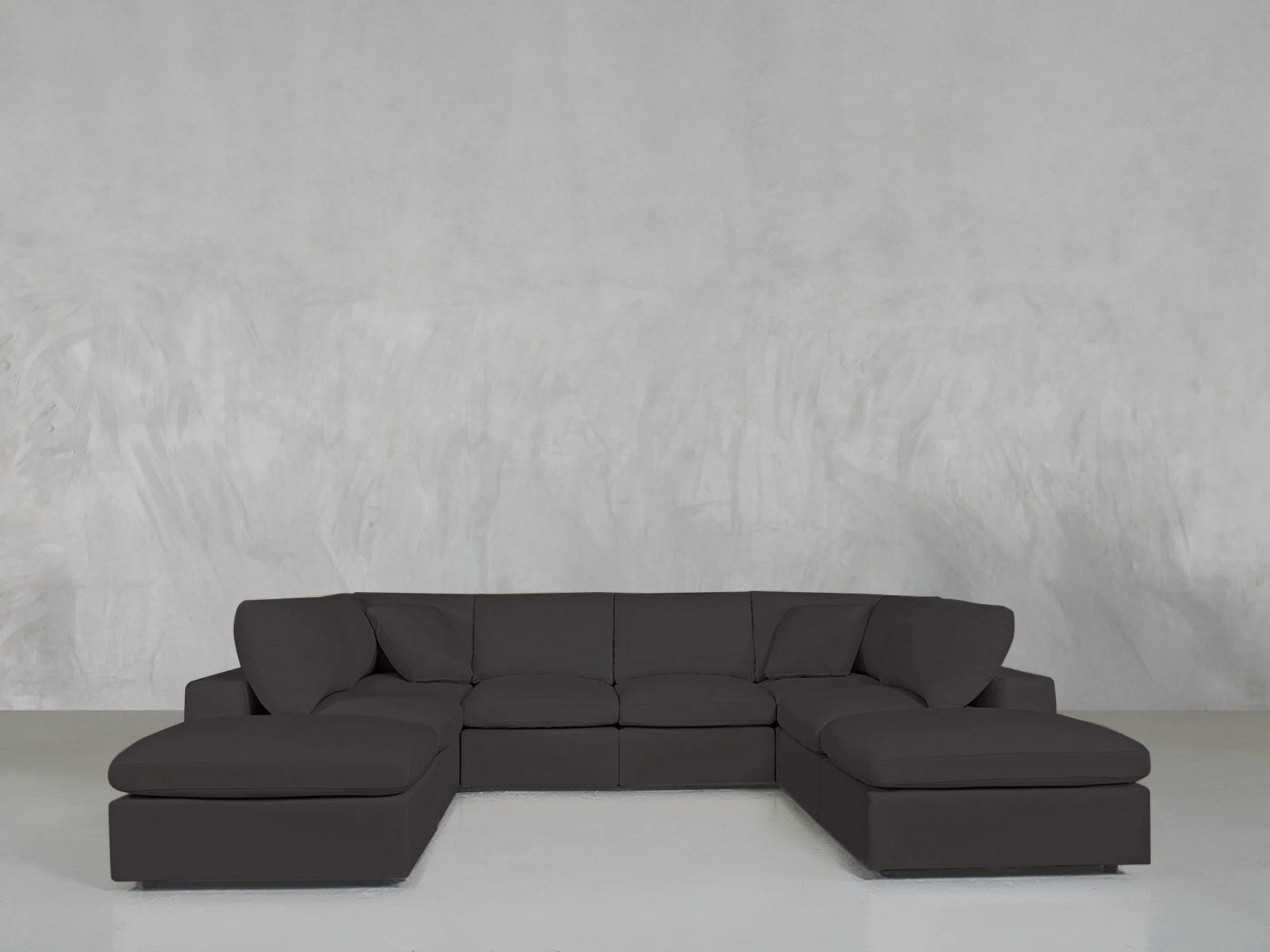 8-Seat Modular Double Lounger U-Sectional - Image 208