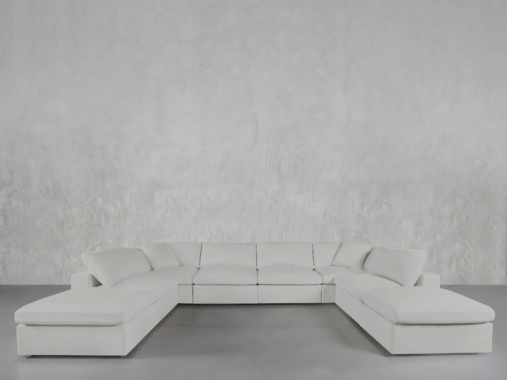 8-Seat Modular Double Lounger U-Sectional - Image 21