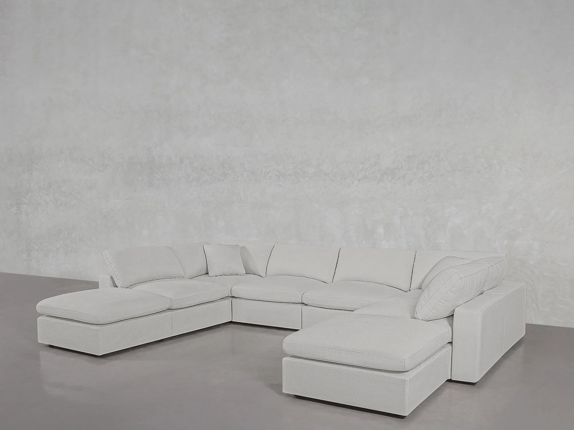8-Seat Modular Double Lounger U-Sectional - Image 22