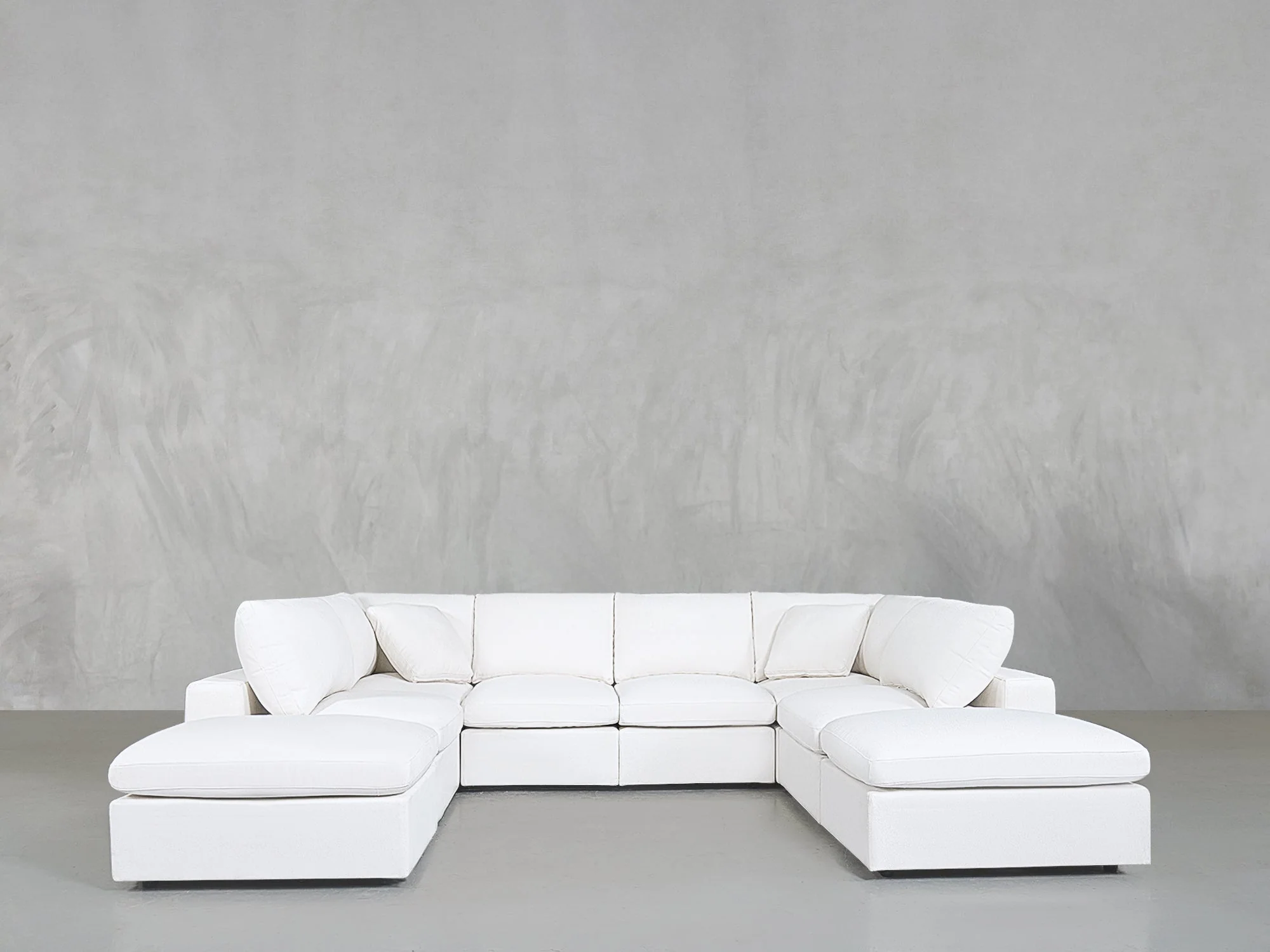 8-Seat Modular Double Lounger U-Sectional - Image 3