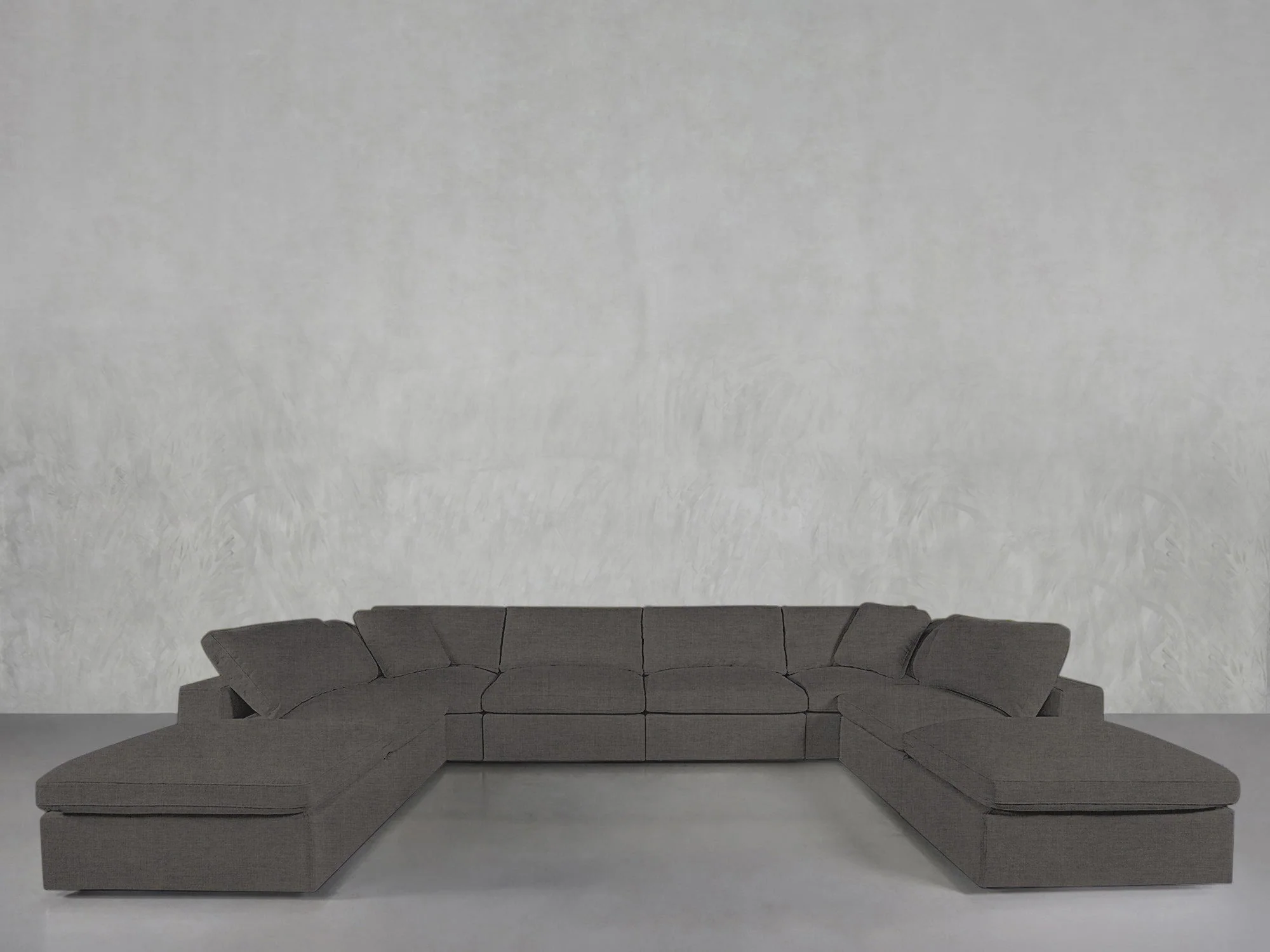 8-Seat Modular Double Lounger U-Sectional - Image 84