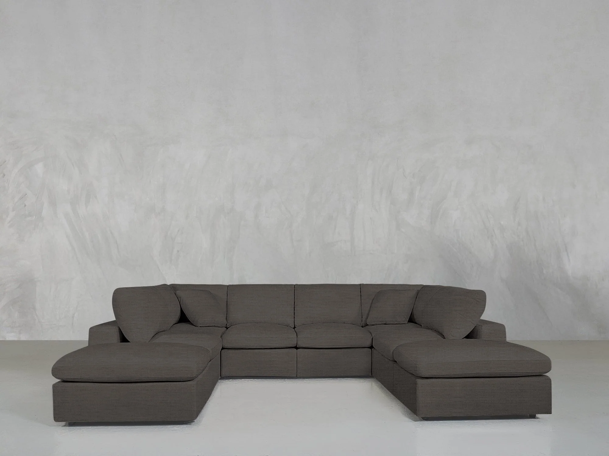 8-Seat Modular Double Lounger U-Sectional - Image 86