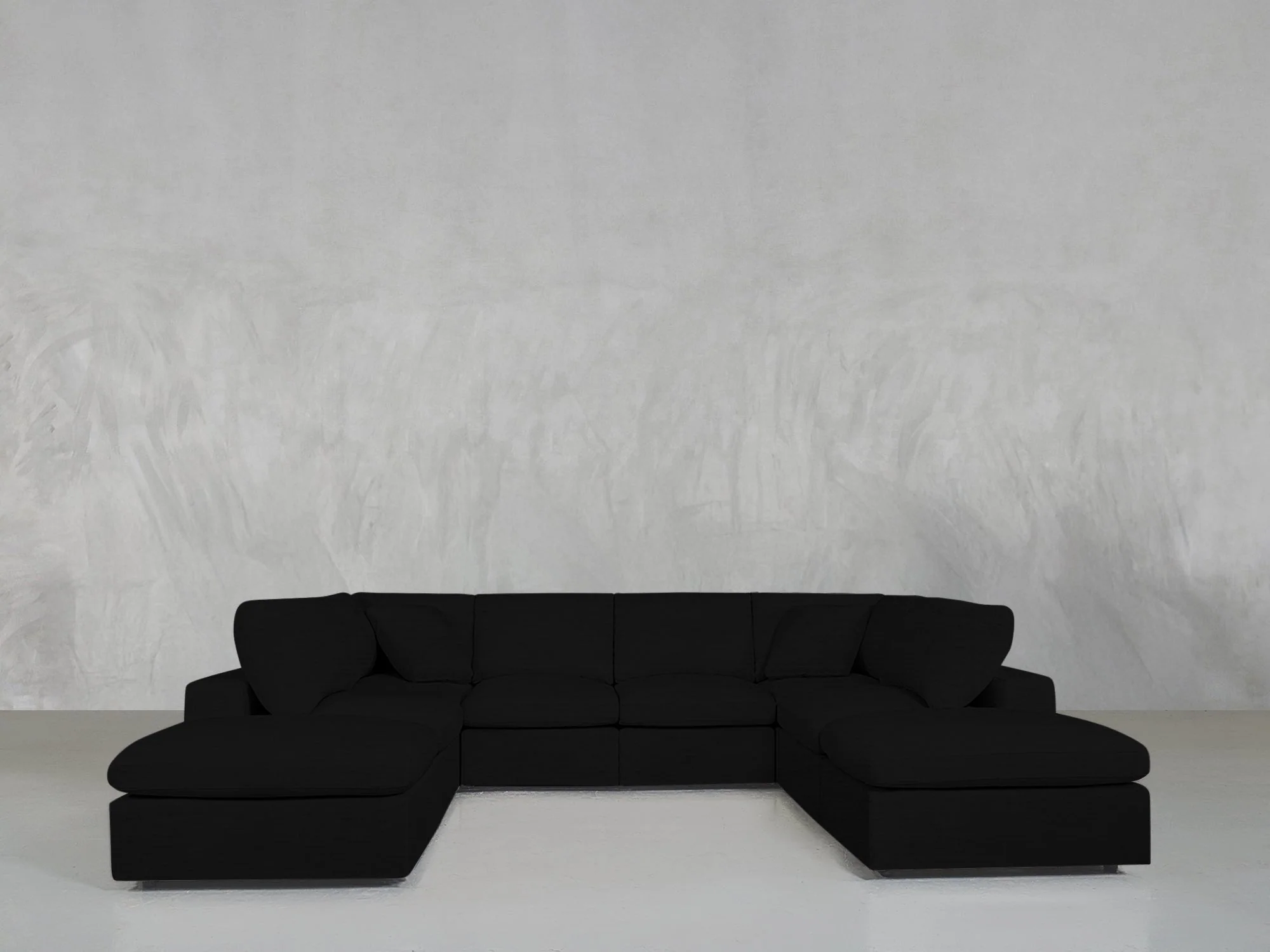 8-Seat Modular Double Lounger U-Sectional - Image 97