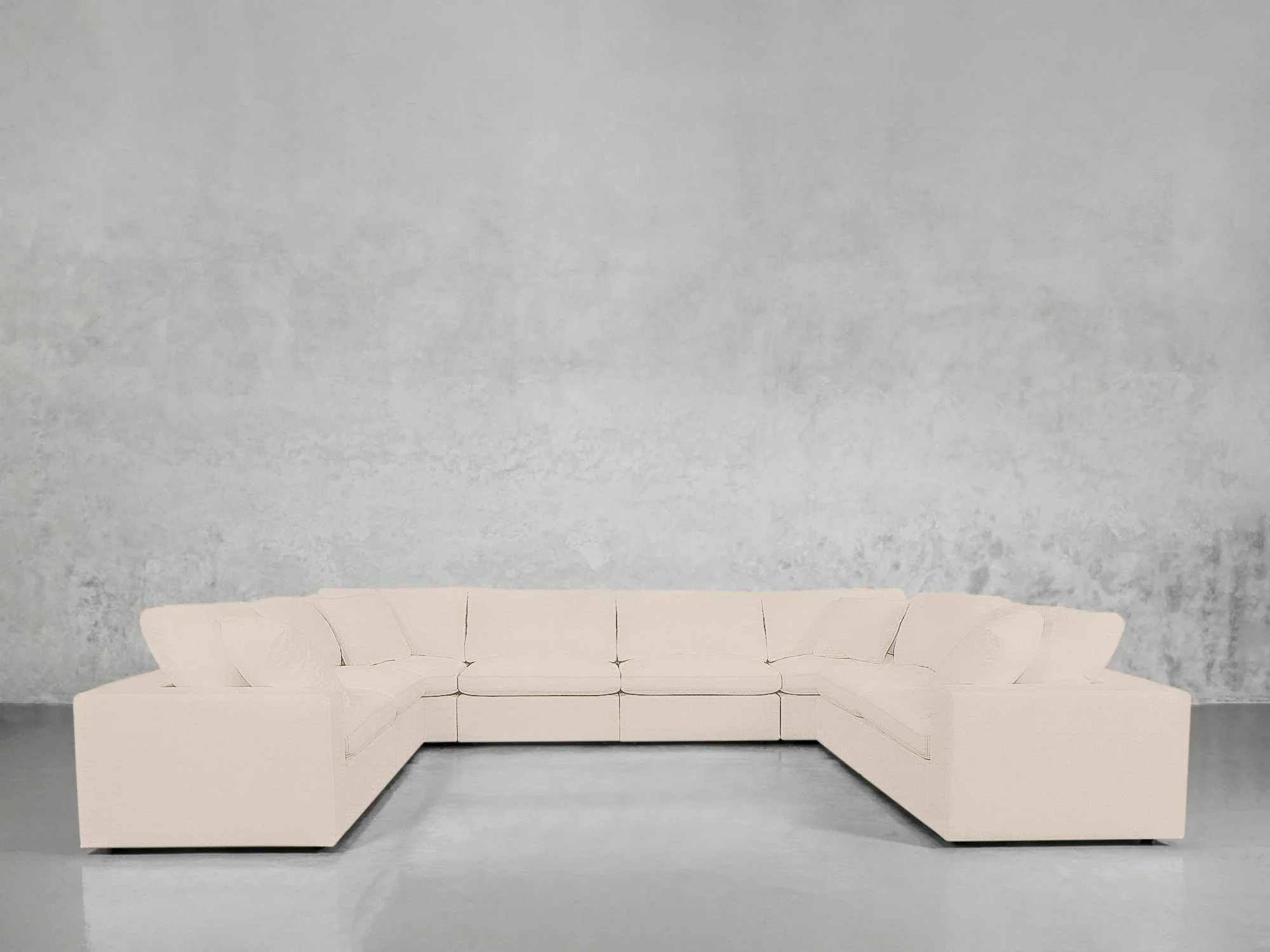 8-Seat Modular U-Sectional - Image 119