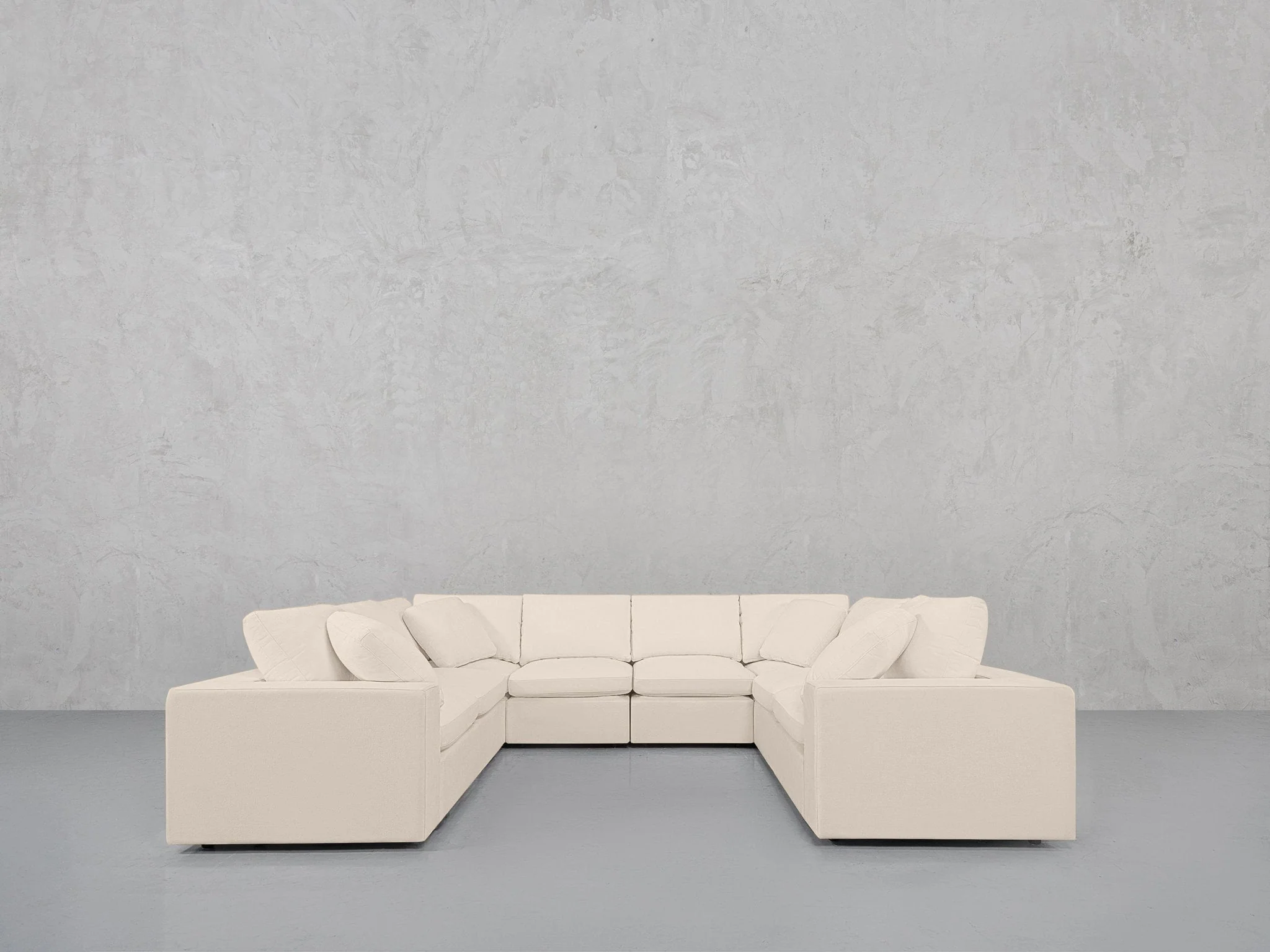 8-Seat Modular U-Sectional - Image 122