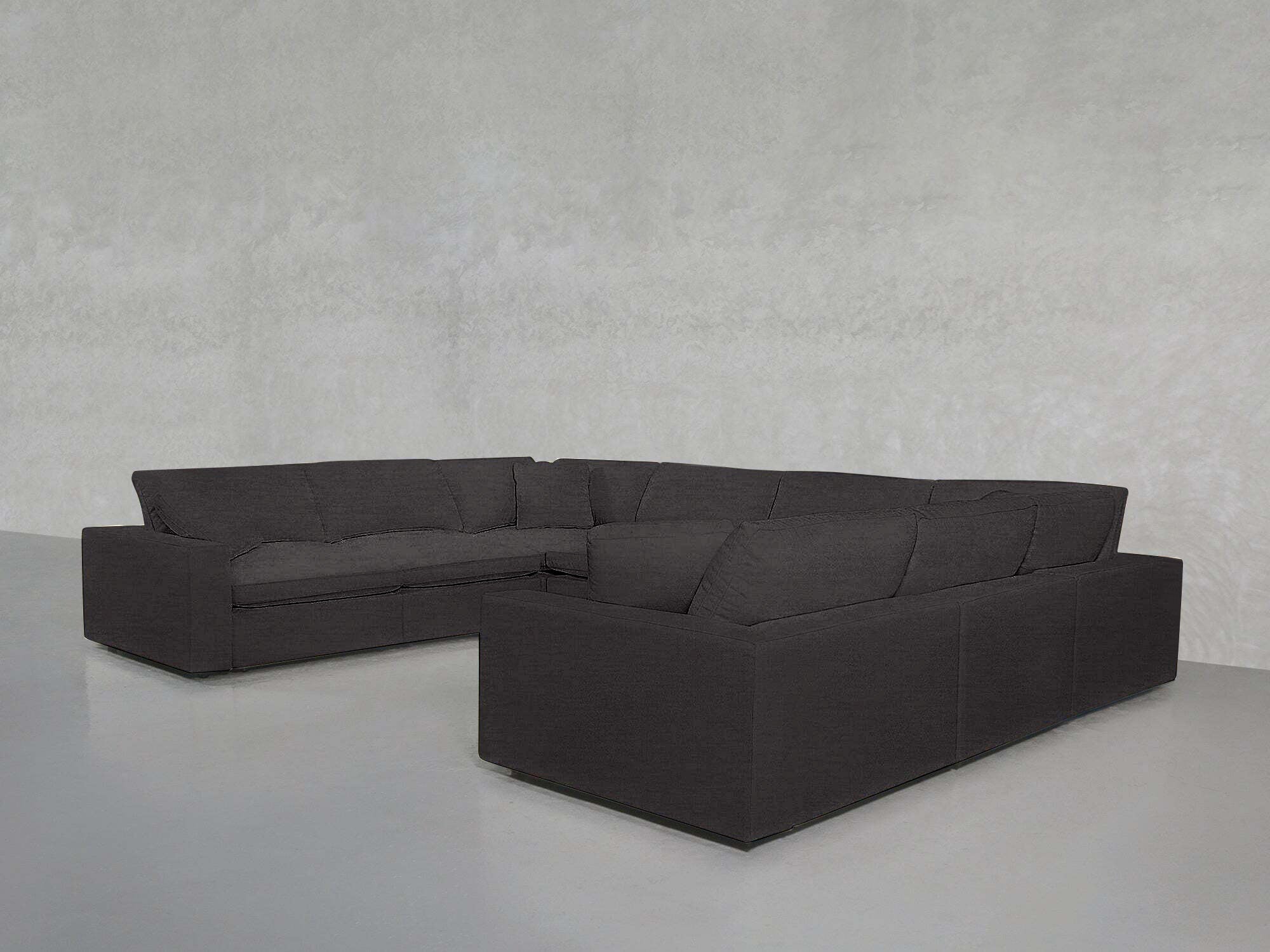 8-Seat Modular U-Sectional - Image 209