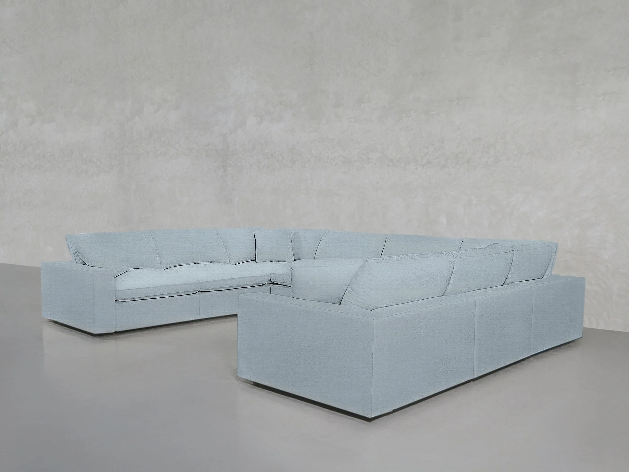 8-Seat Modular U-Sectional - Image 229