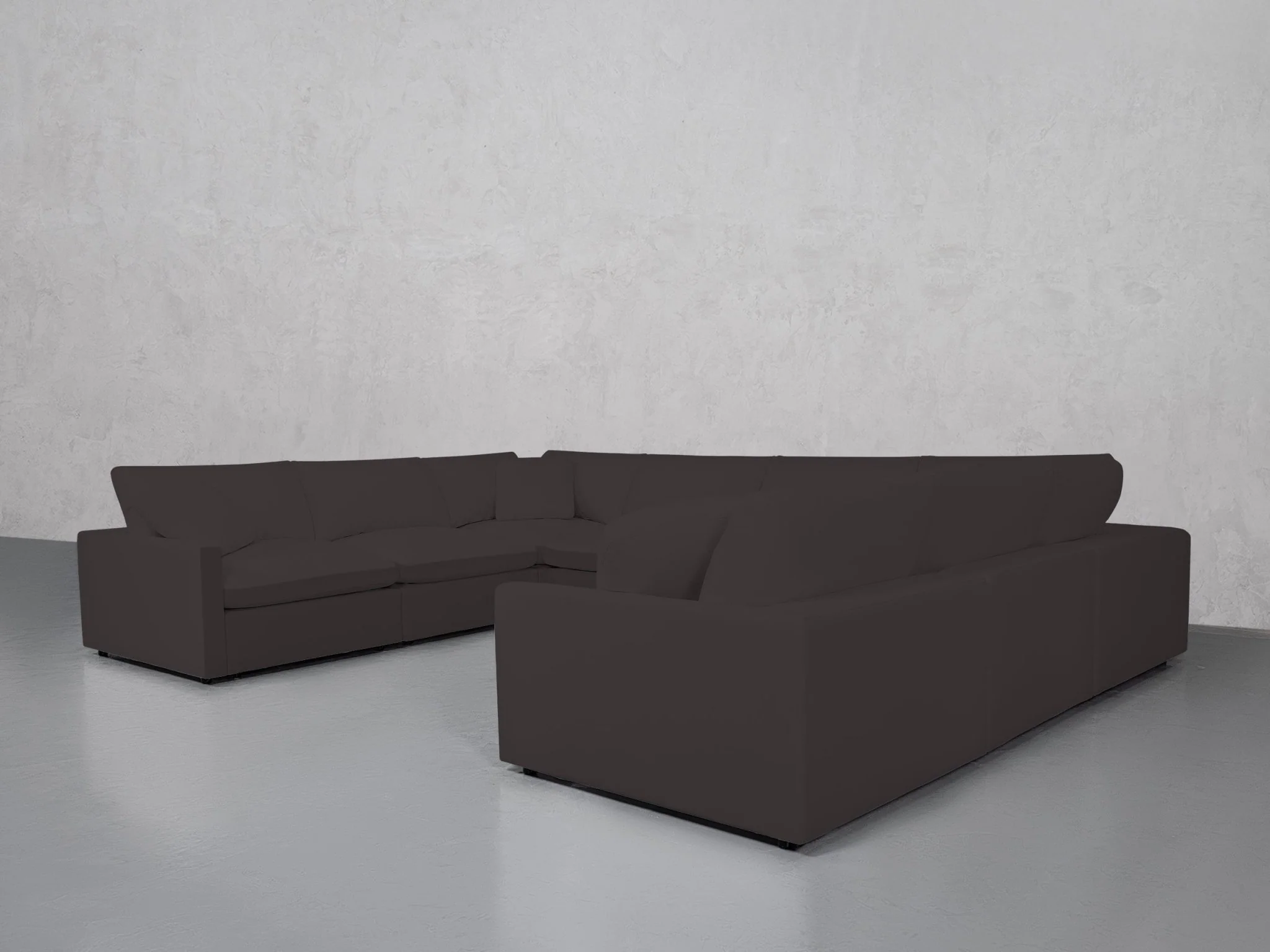 8-Seat Modular U-Sectional (Thin Arms) - Image 108