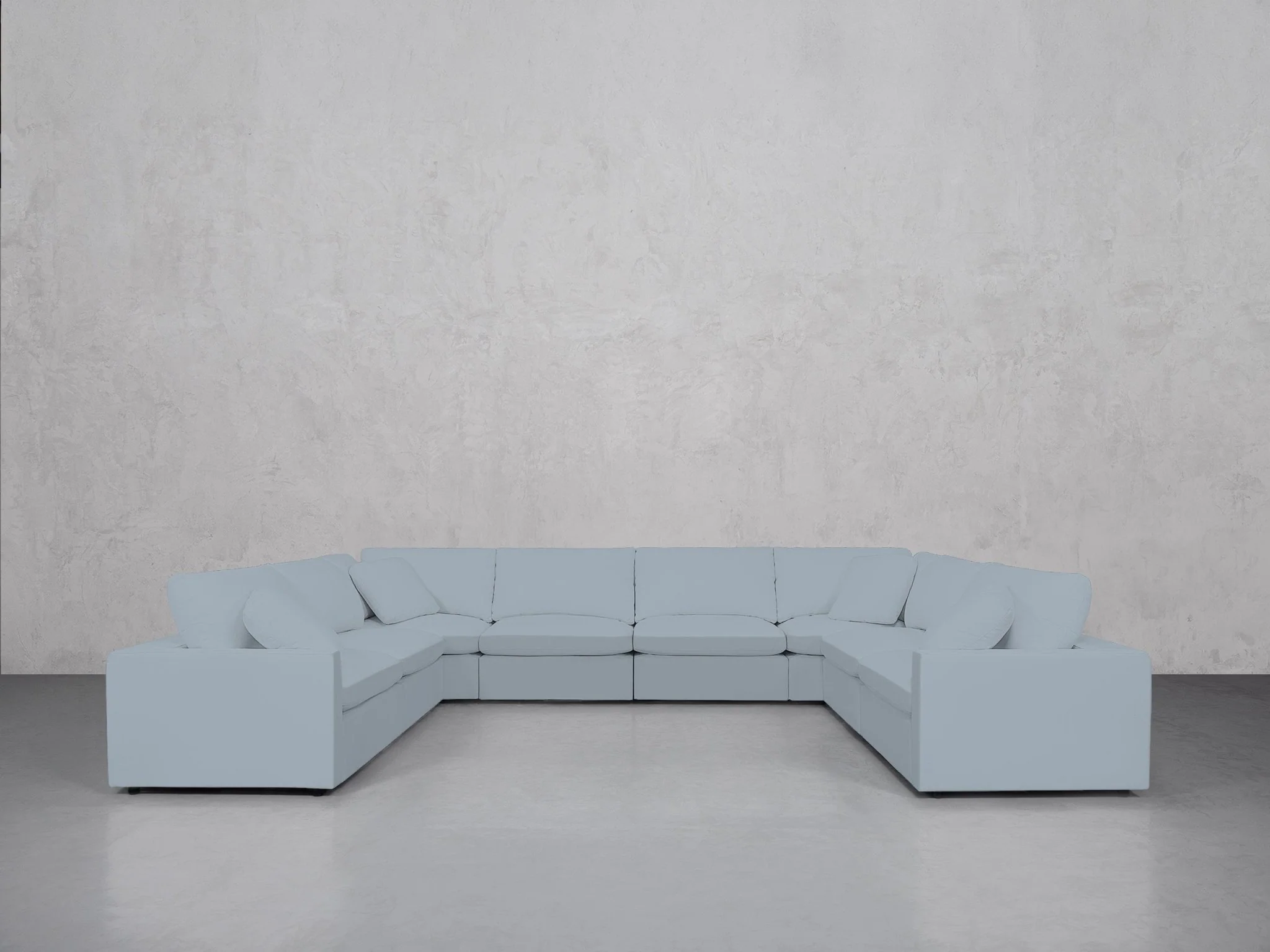 8-Seat Modular U-Sectional (Thin Arms) - Image 121