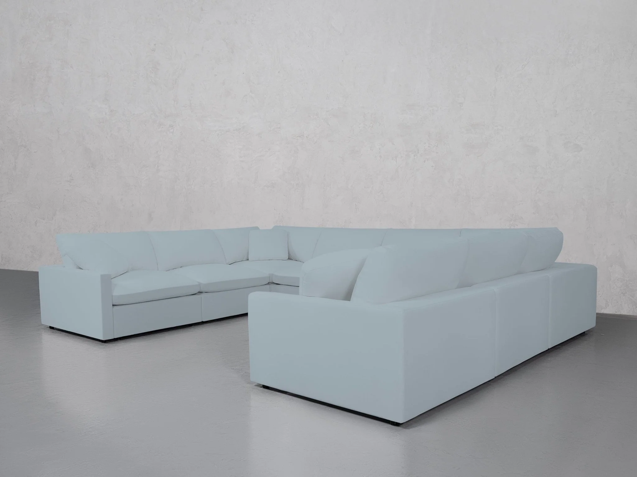 8-Seat Modular U-Sectional (Thin Arms) - Image 122