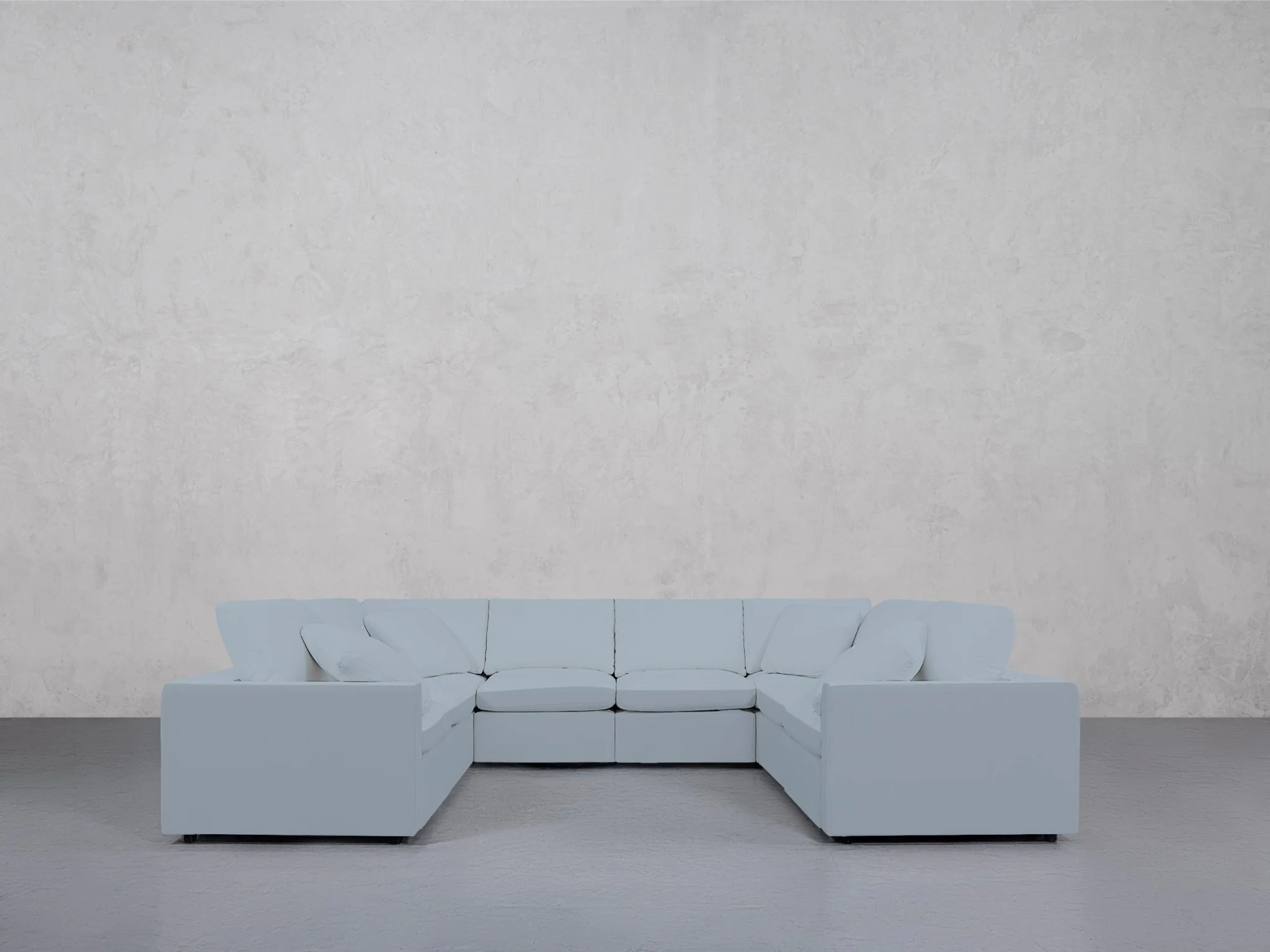 8-Seat Modular U-Sectional (Thin Arms) - Image 123