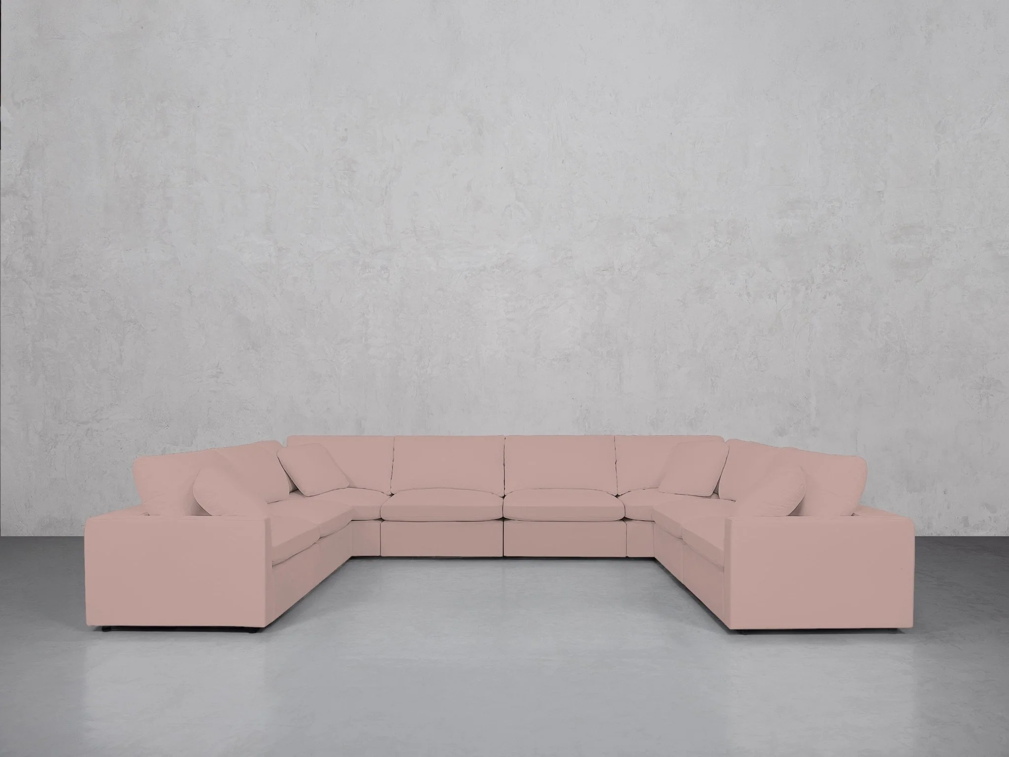 8-Seat Modular U-Sectional (Thin Arms) - Image 128