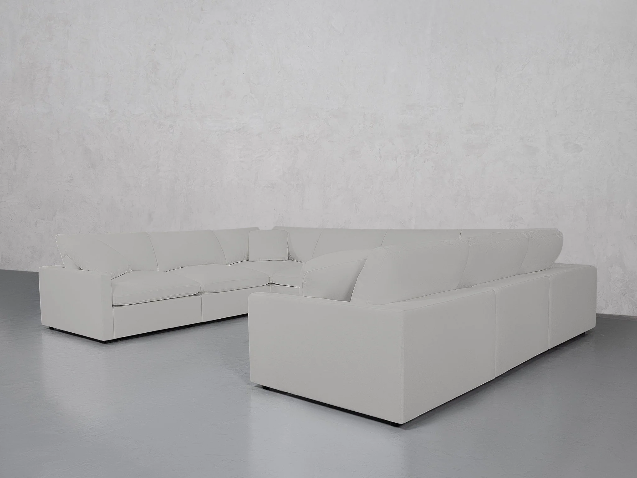 8-Seat Modular U-Sectional (Thin Arms) - Image 146