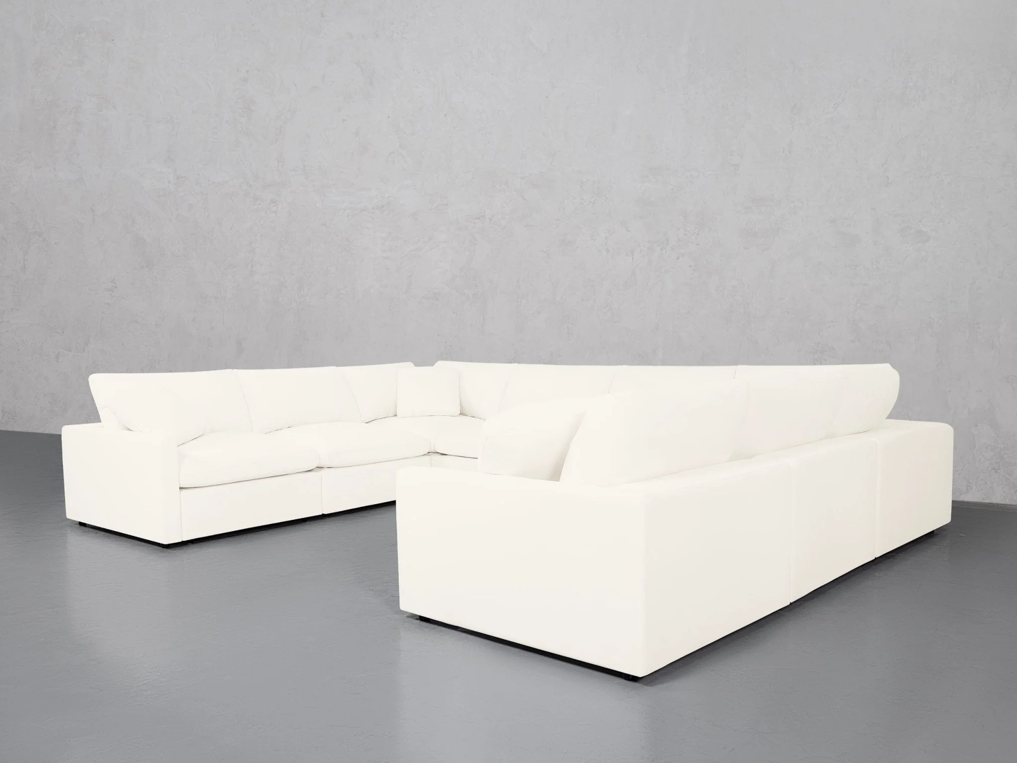 8-Seat Modular U-Sectional (Thin Arms) - Image 44