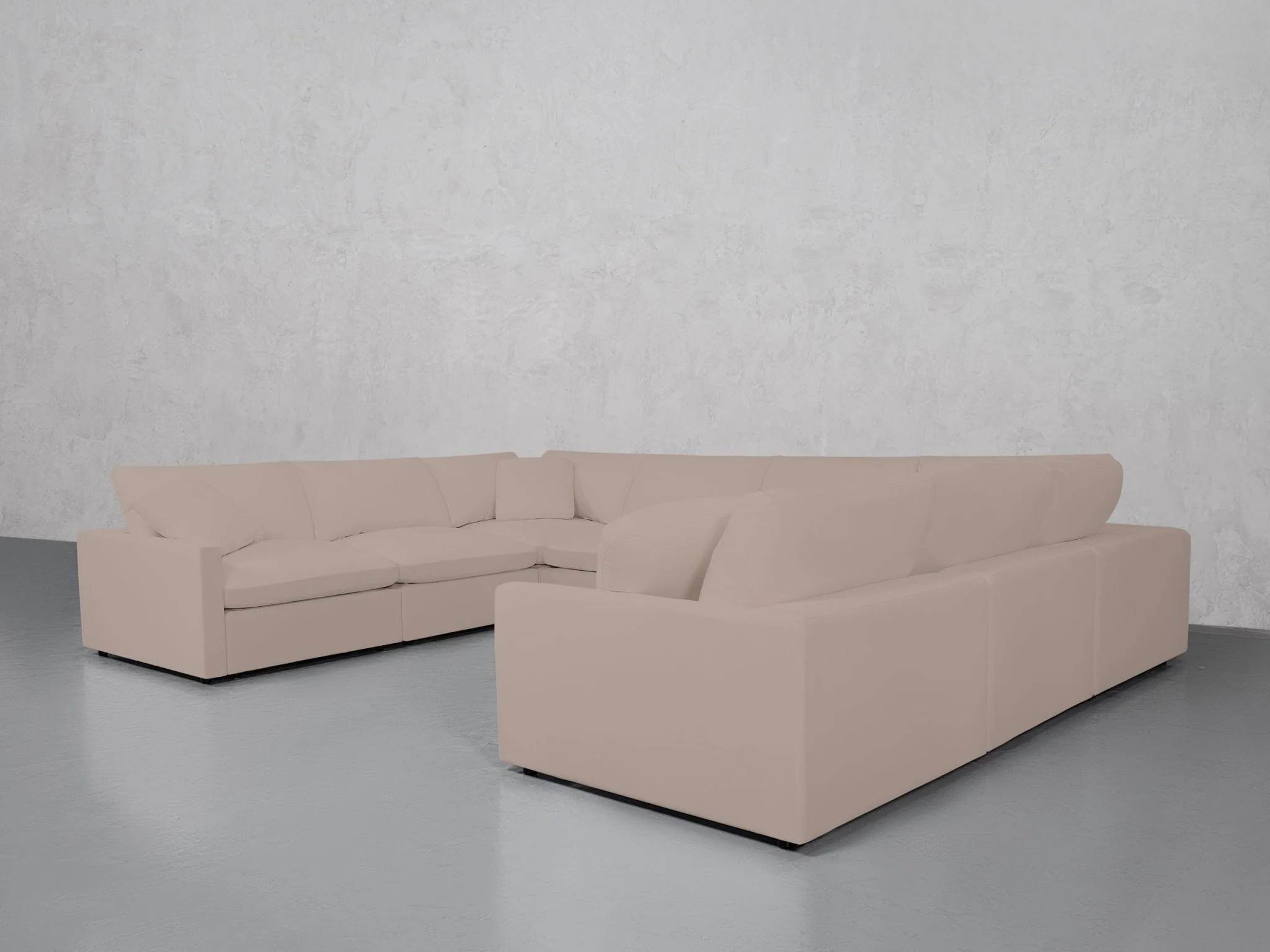 8-Seat Modular U-Sectional (Thin Arms) - Image 65