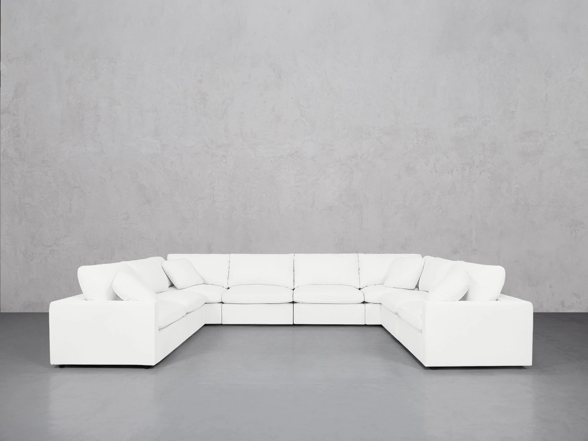 8-Seat Modular U-Sectional (Thin Arms) - Image 8
