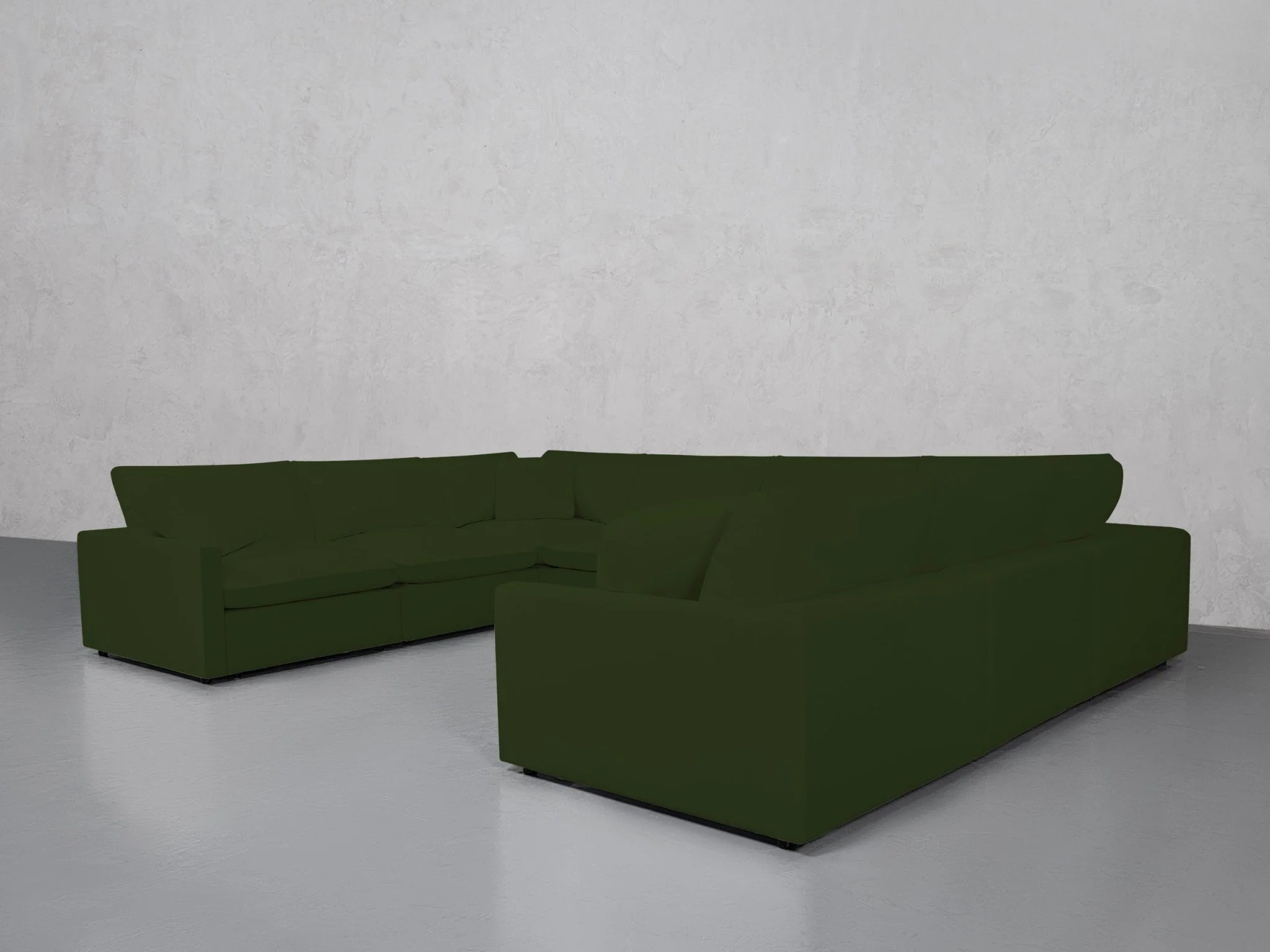 8-Seat Modular U-Sectional (Thin Arms) - Image 86