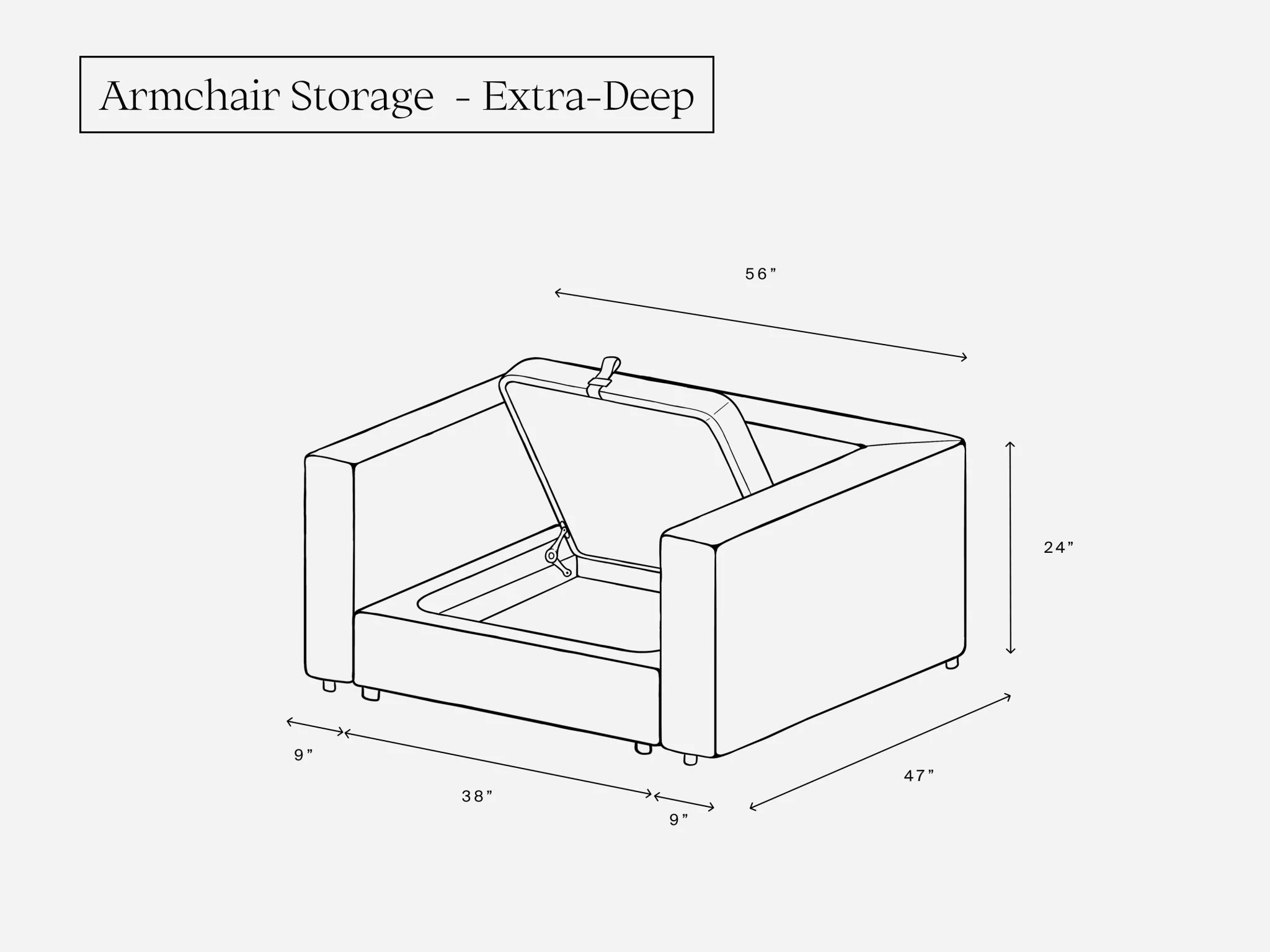 Armchair (Storage) - Image 2